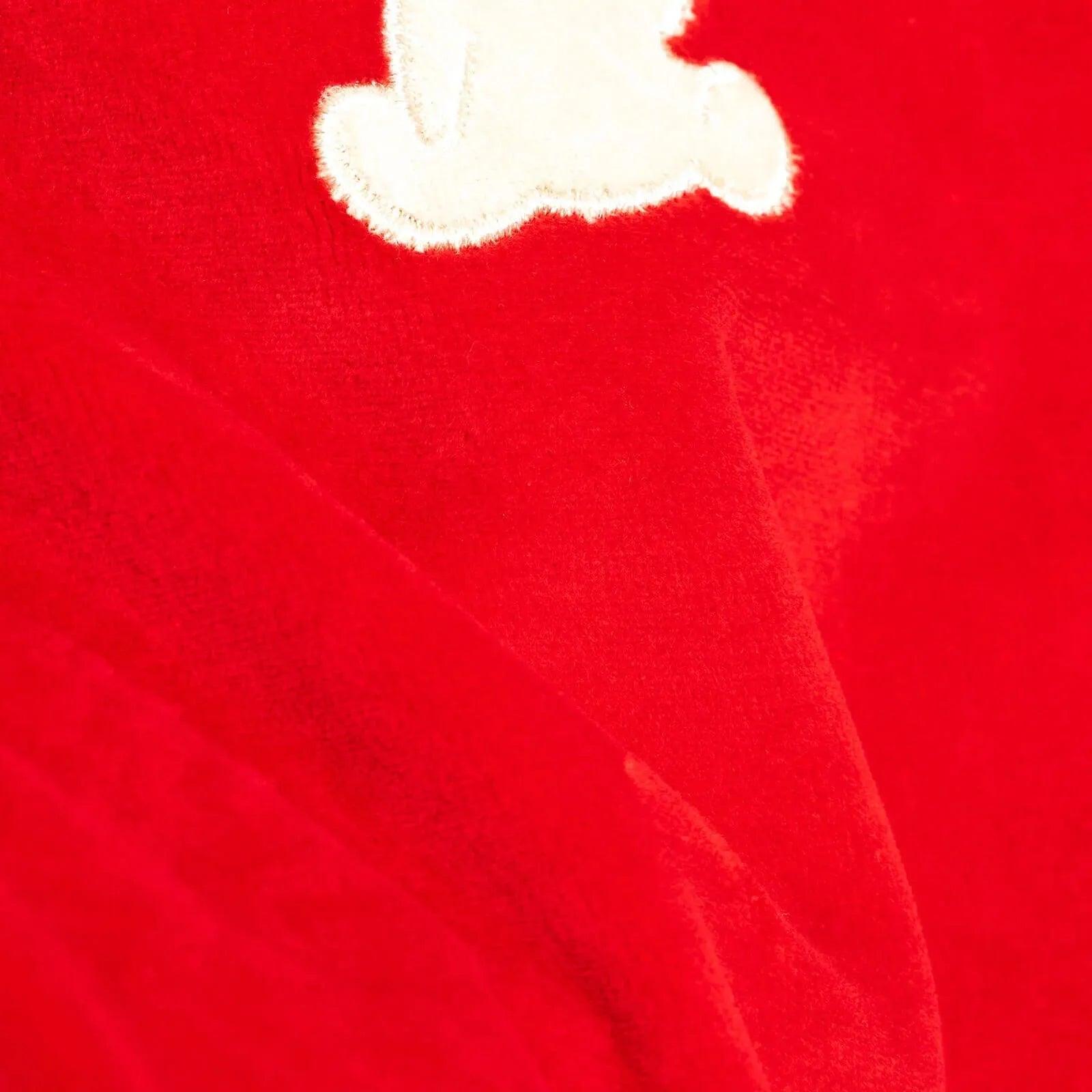 Ma Douce Newborn Velvet Footed Jumpsuit - Red - ebebek - Black Friday