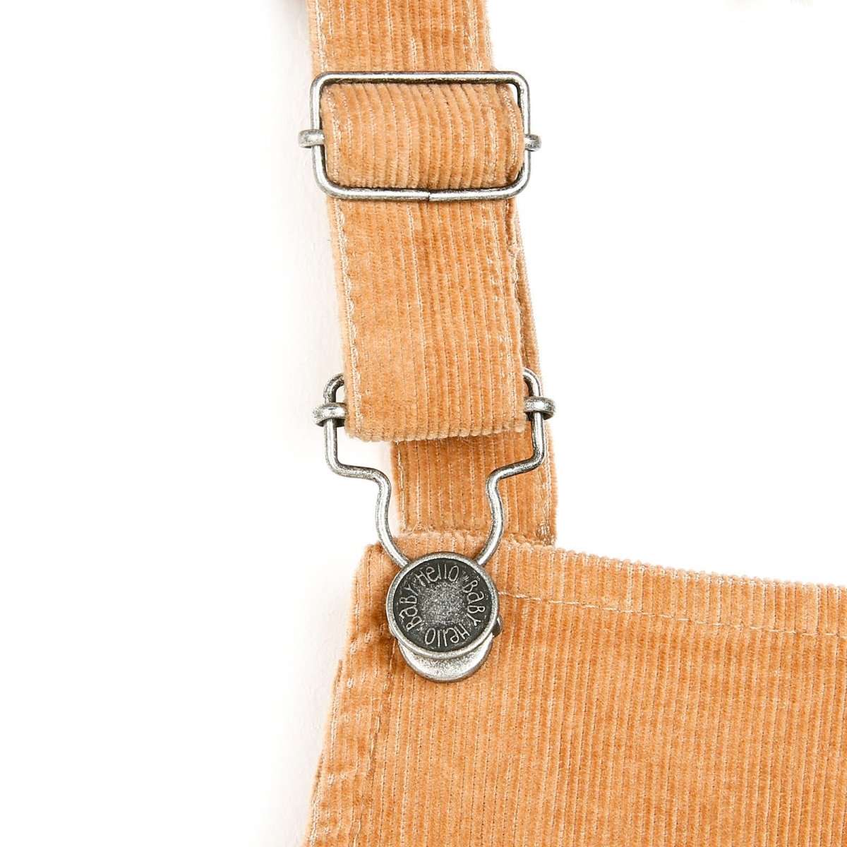 HelloBaby Basic Baby Boy Velvet Overalls - Brown - ebebek - Black Friday