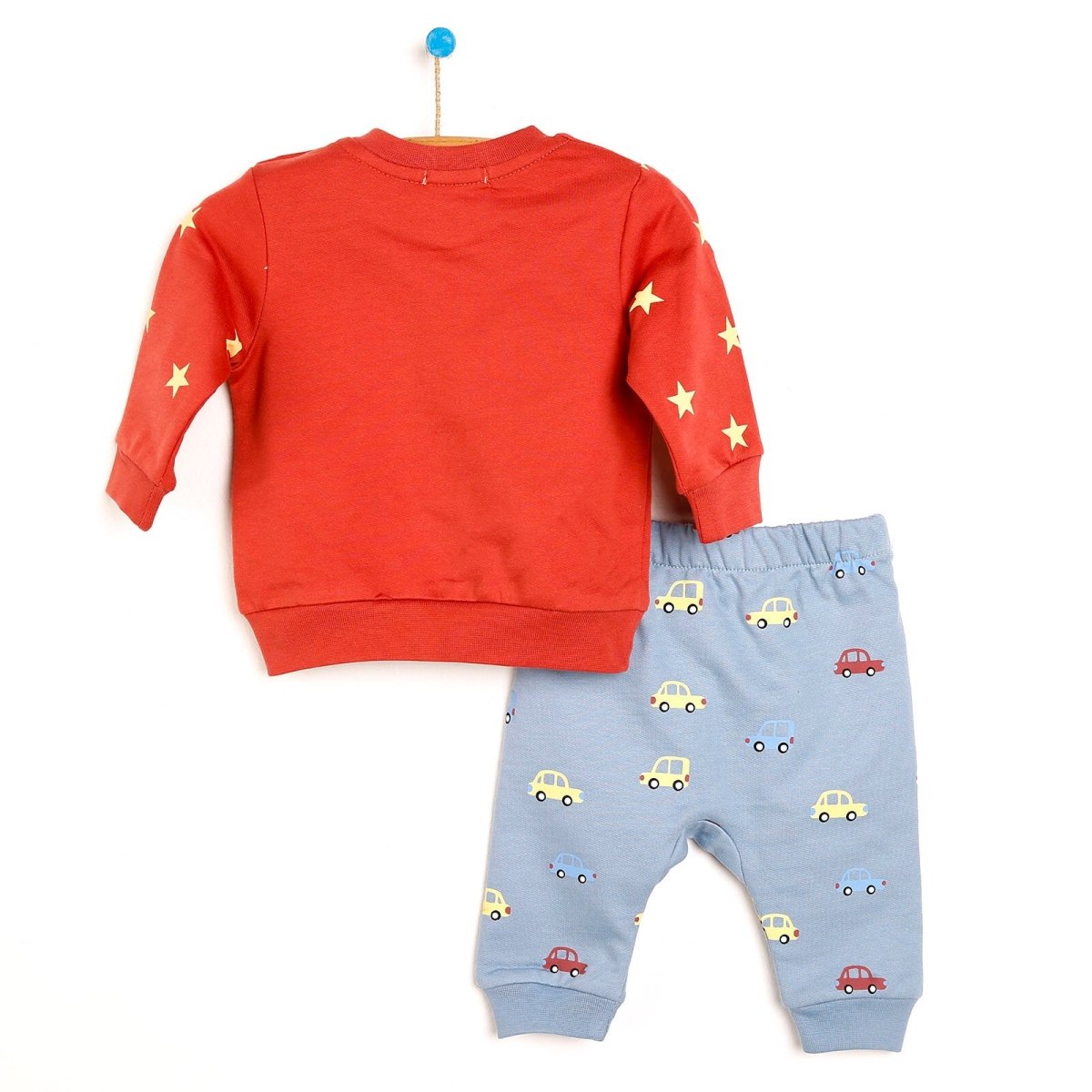 Cassiope Newborn Cool Boy Sweatshirt Legging Starter Set - Blue - ebebek - Black Friday