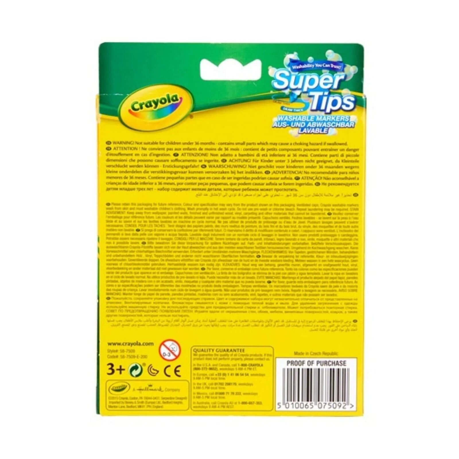 Crayola 12 Bright Supertips - ebebek - Black Friday
