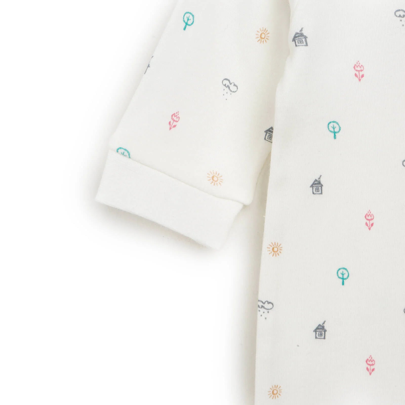 HelloBaby Newborn Baby Girl Footed Jumpsuit - Beige Melange - ebebek - Black Friday