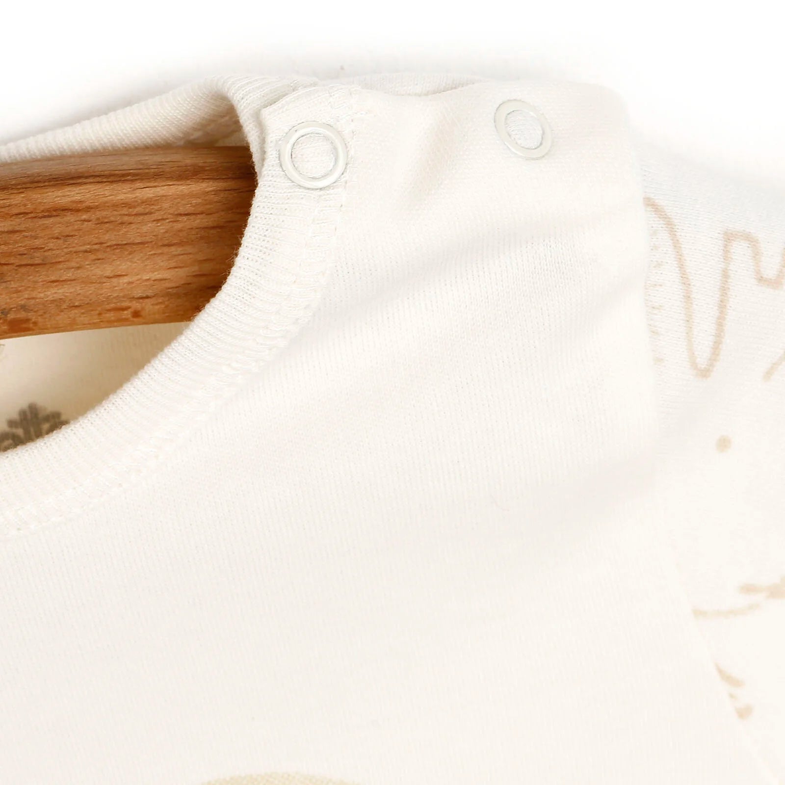 Bebetto Newborn Tshirt - Short - Ecru - ebebek - Black Friday