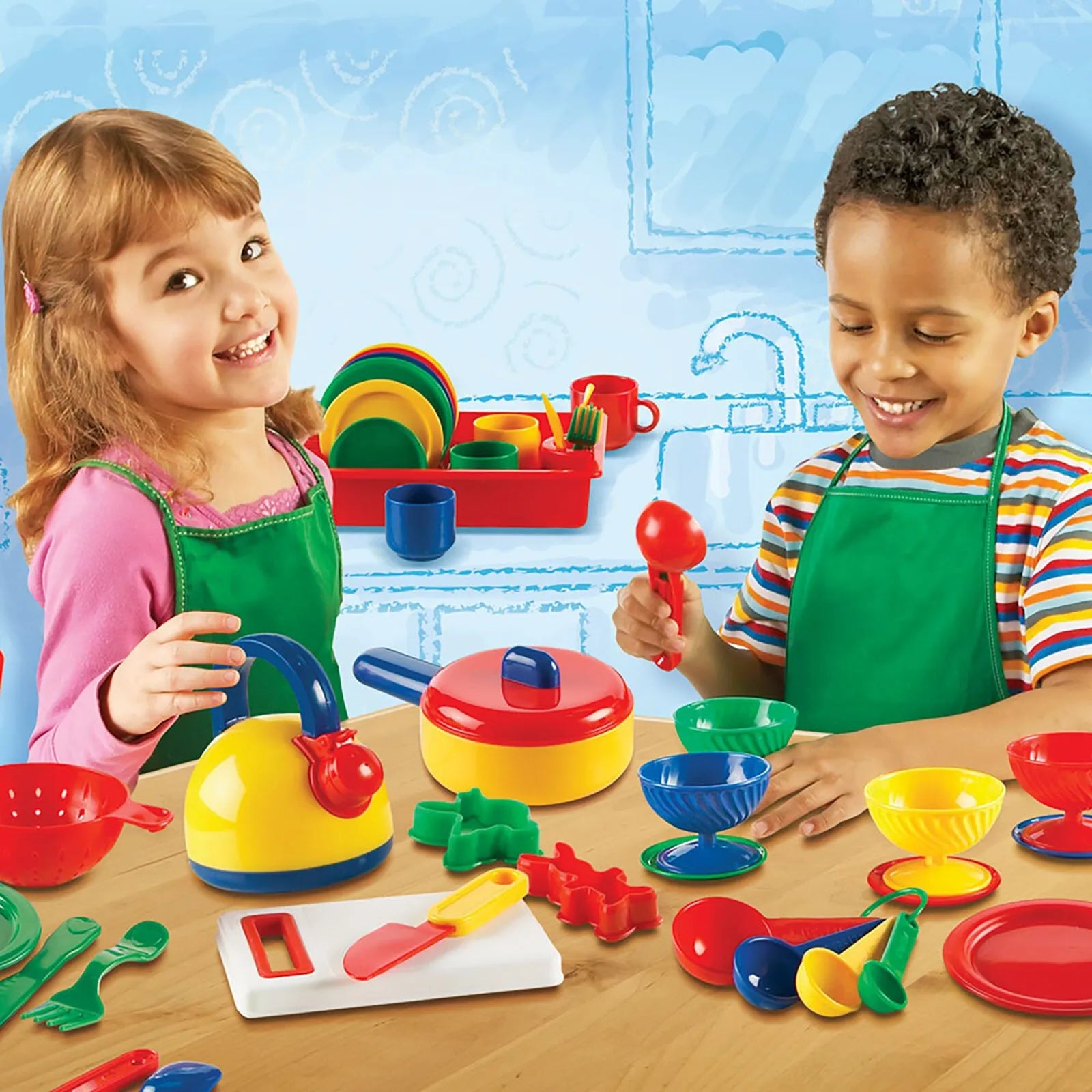 Learning Resources Pretend & Play Great Value Kitchen Set - ebebek - Black Friday