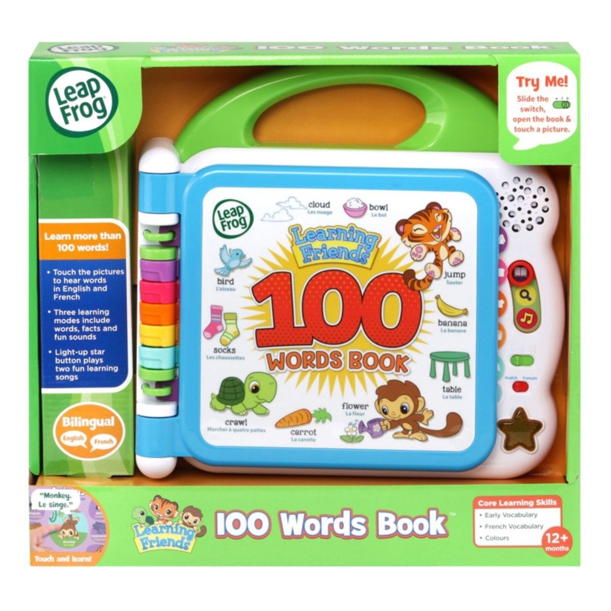 LeapFrog Learning Friends 100 Words Book - ebebek - Black Friday