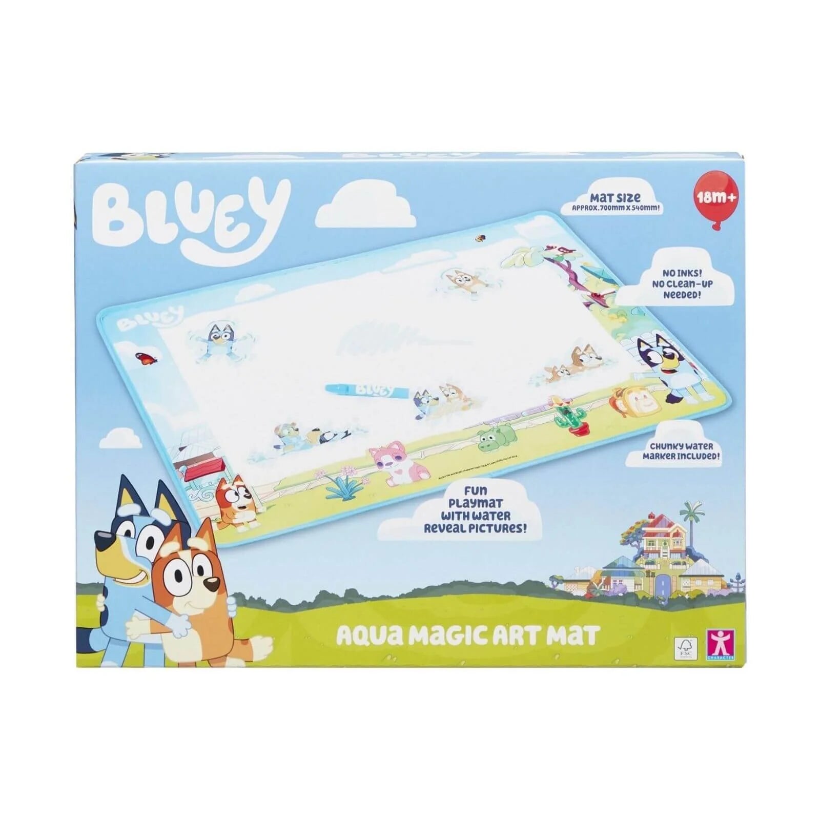 Bluey Aquamagic Art Mat - ebebek - Black Friday