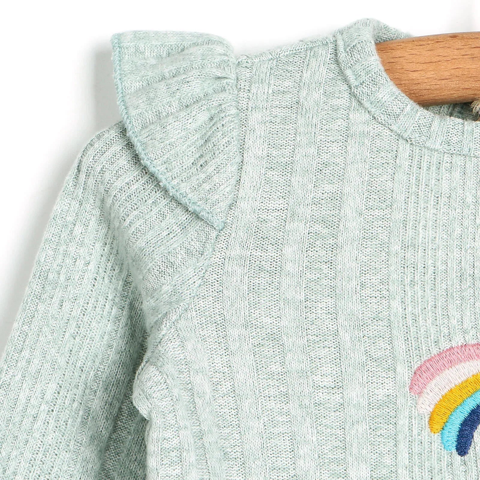 HelloBaby Basic Ruffle Off Shoulder Blouse - Tights - Multicolour - ebebek - Black Friday