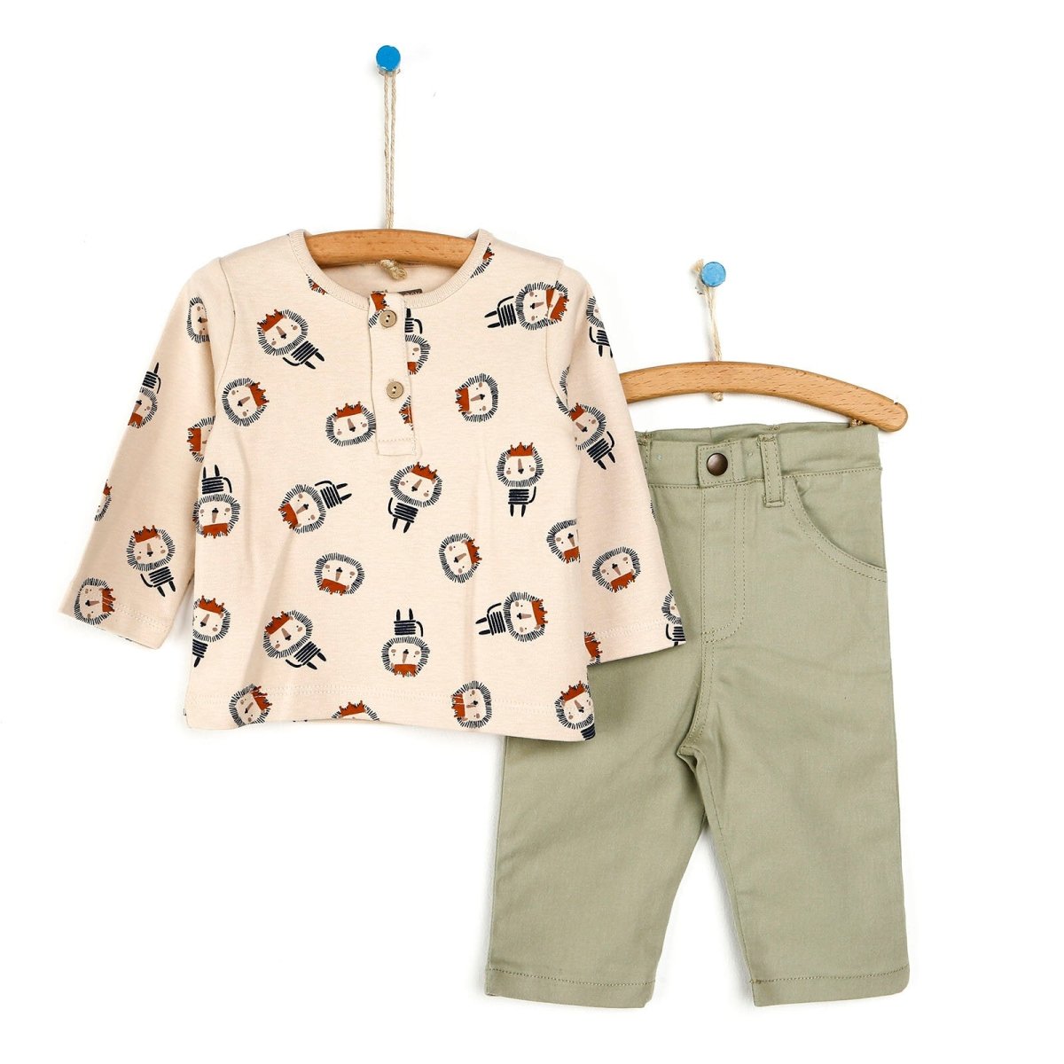 HelloBaby Sweatshirt - Vest - Bottom - Brown - ebebek - Black Friday