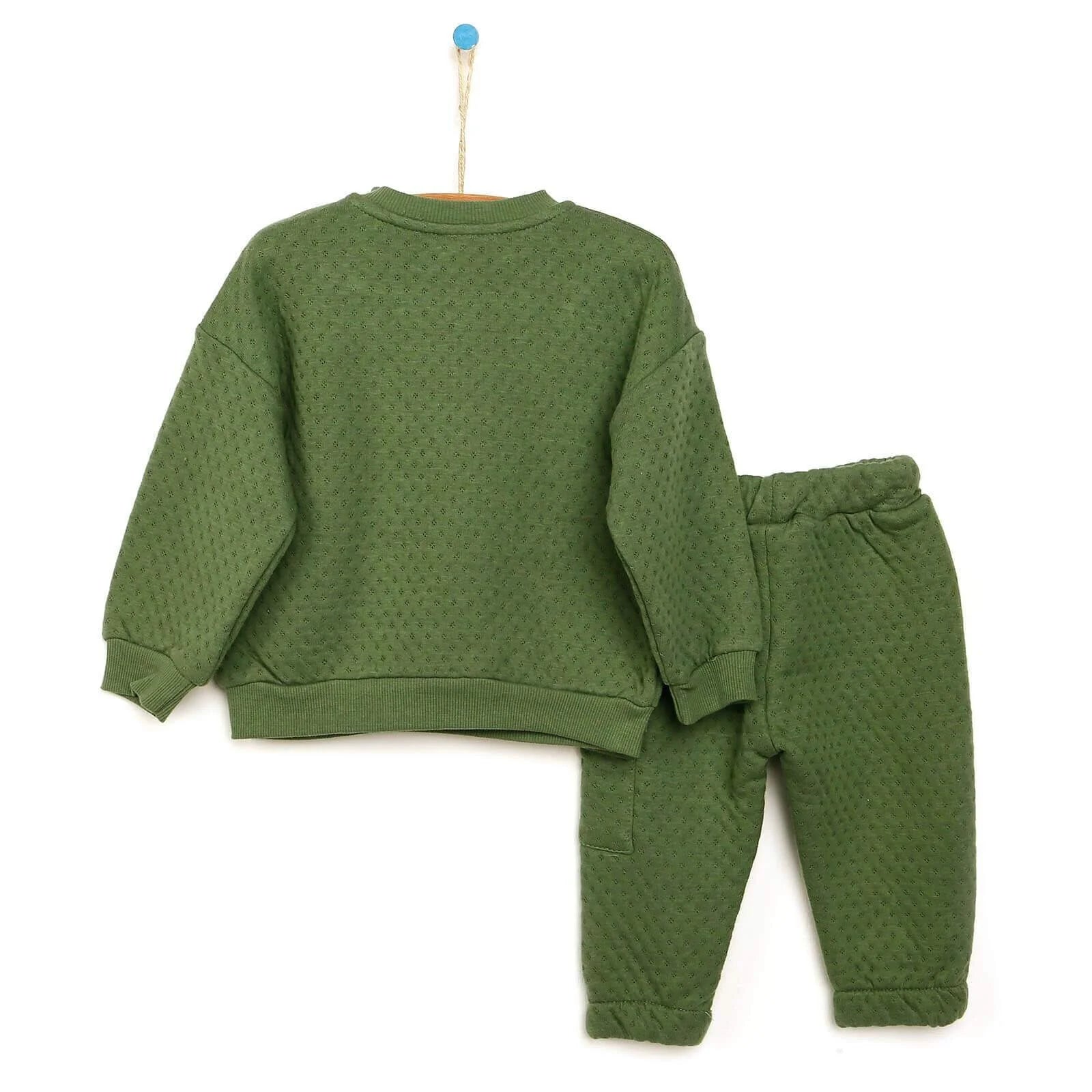 Tuffy Sweatshirt - Footless Bottom - Green - Tuffy - ebebek