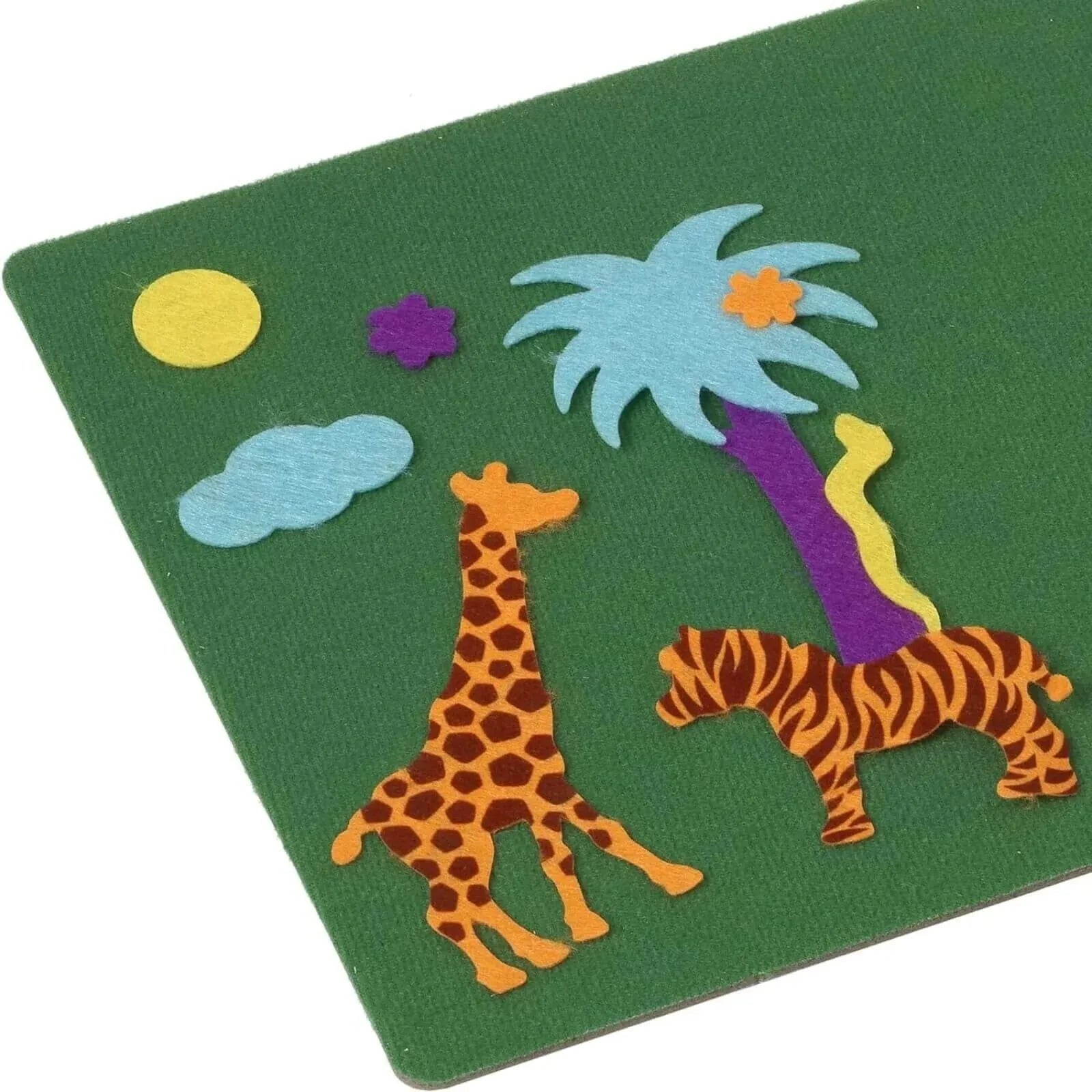 Peterkin Fuzzy Felt Retro - Jungle - ebebek - Black Friday