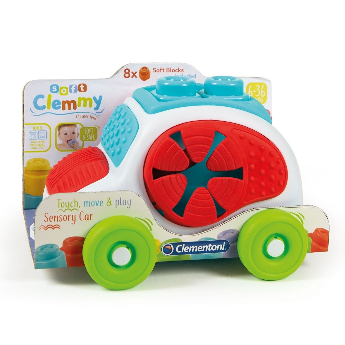 Clementoni Soft Clemmy - Soft Block Sensory Car - ebebek - Black Friday