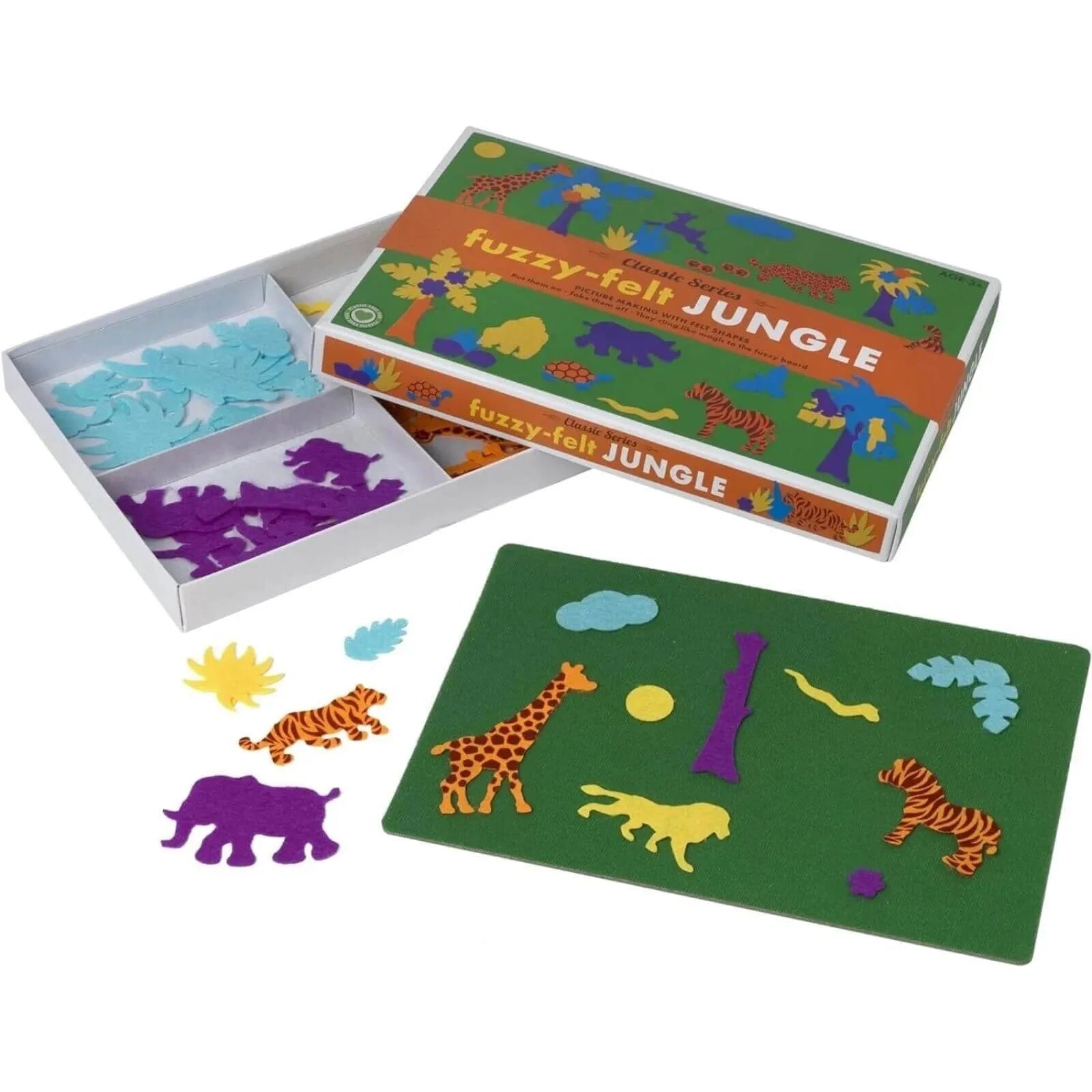 Peterkin Fuzzy Felt Retro - Jungle - ebebek - Black Friday