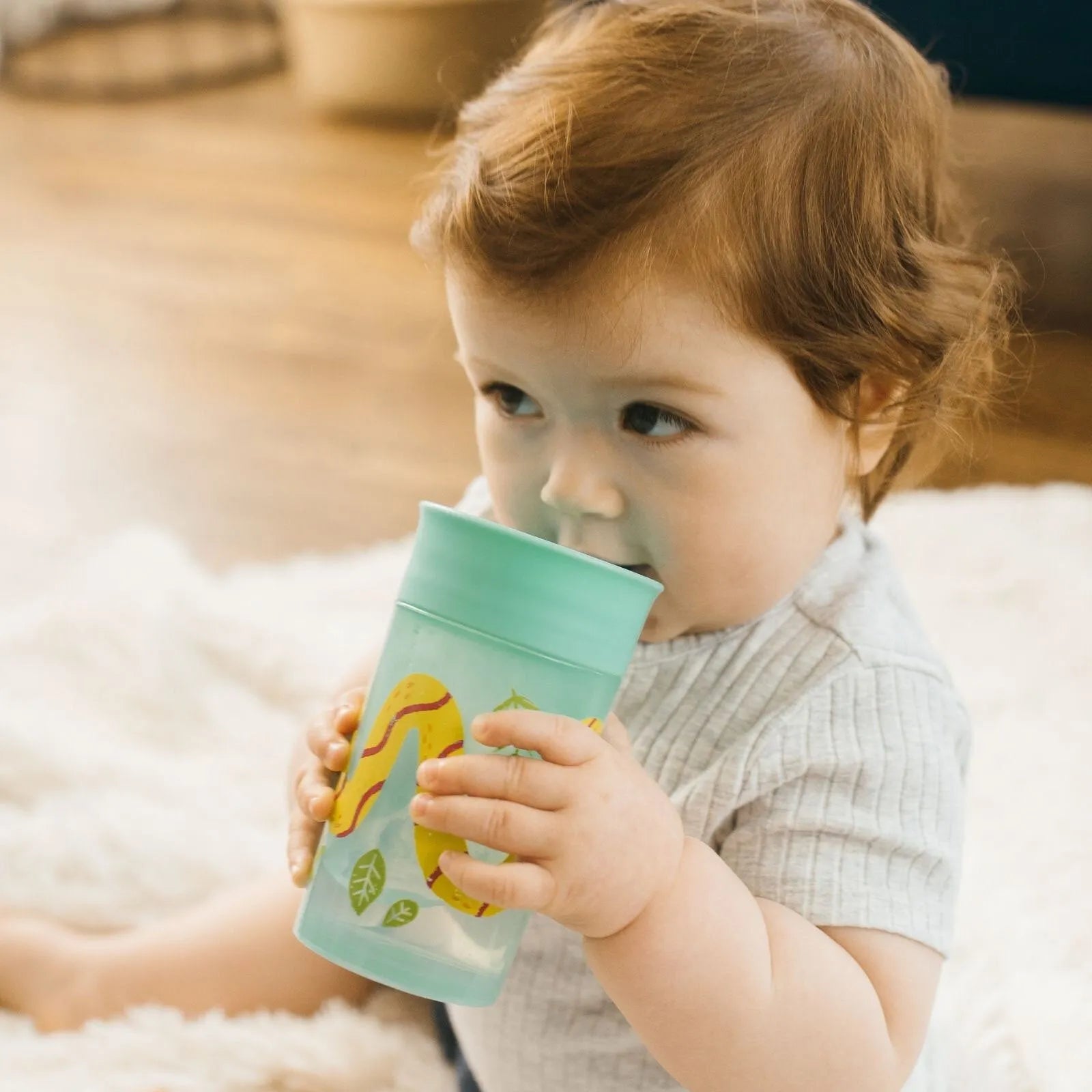 Dr. Brown's Milestones Cheers 360 Cup 300ml - Green - ebebek - Black Friday