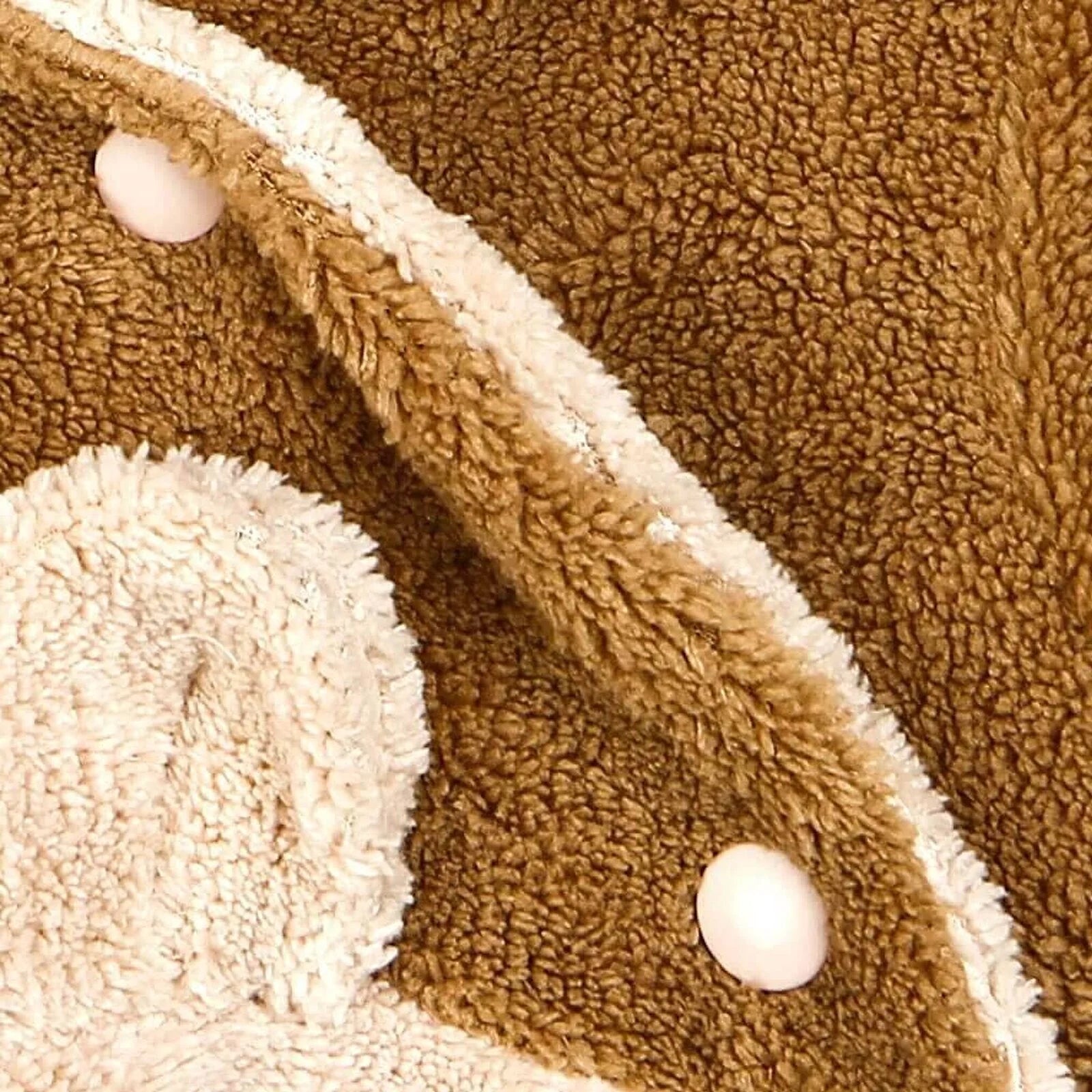 Midimod Newborn Baby Boy Cute Bear Welsoft Jumpsuit - Brown - ebebek - Black Friday