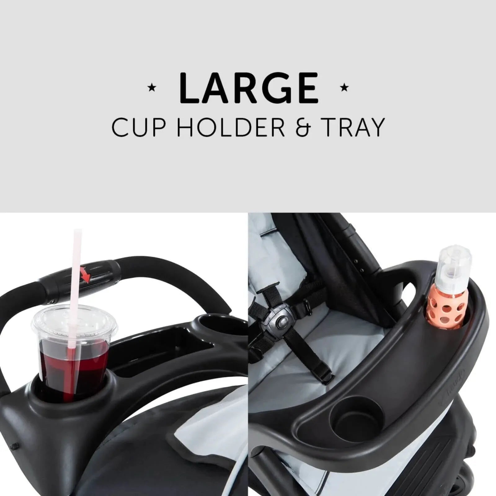 Hauck Shopper Neo II Pushchair - Caviar/Silver - ebebek - Black Friday