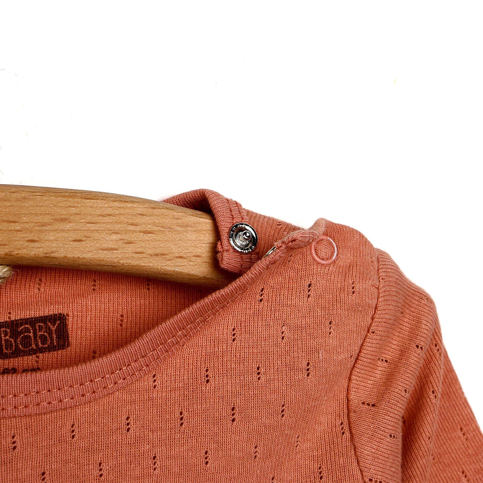 HelloBaby Long Sleeve Bodysuit - Light Rose - ebebek - Black Friday