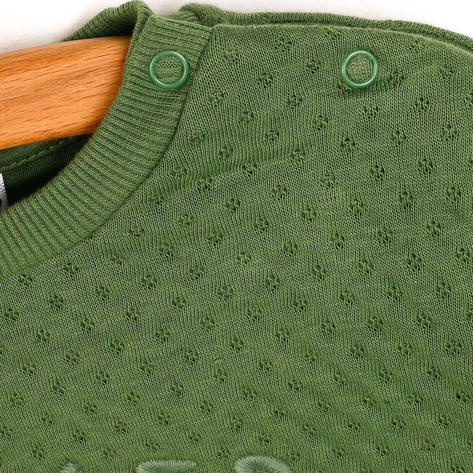 Tuffy Sweatshirt - Footless Bottom - Green - Tuffy - ebebek