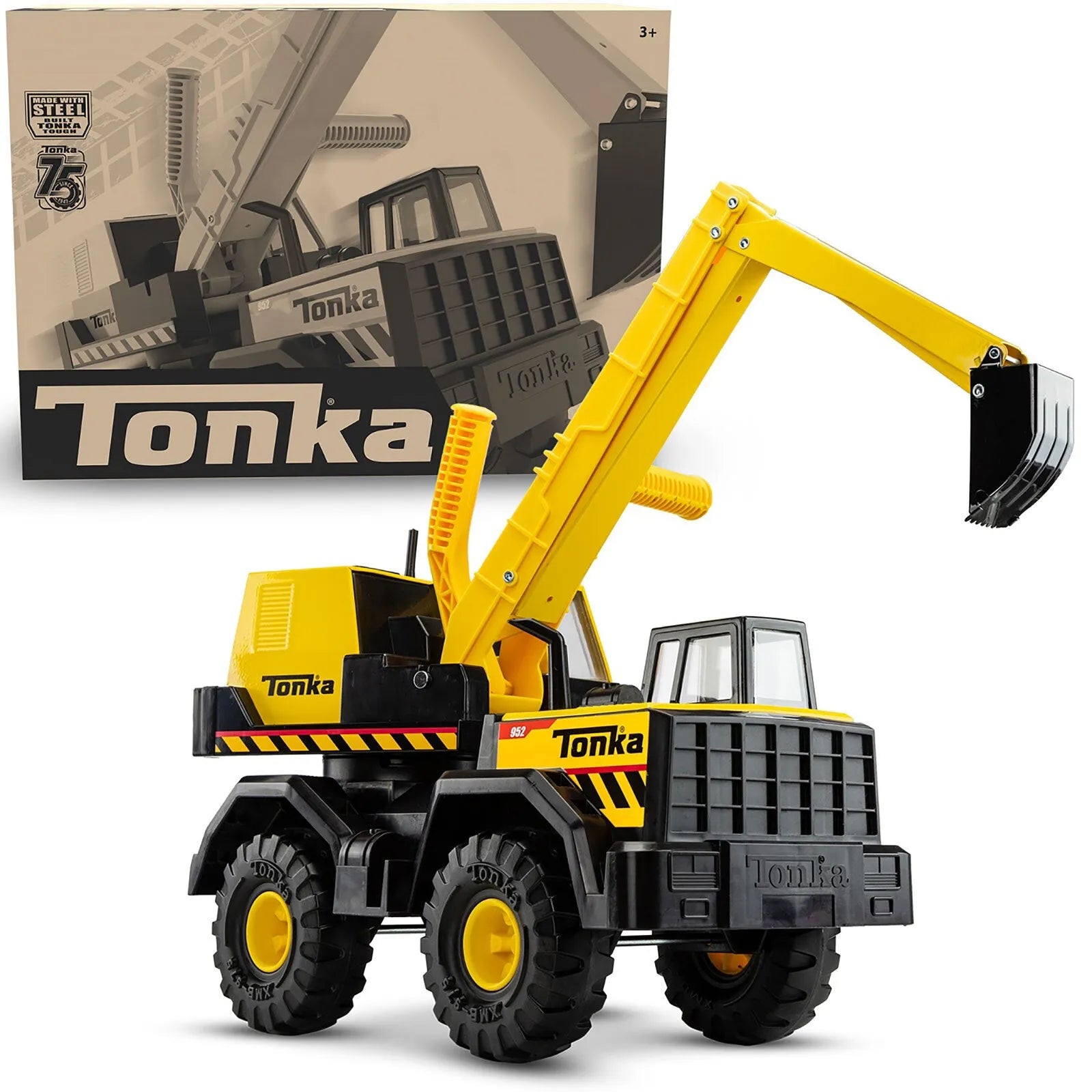 Tonka Steel Classics Toughest Mighty Excavator - ebebek - Black Friday