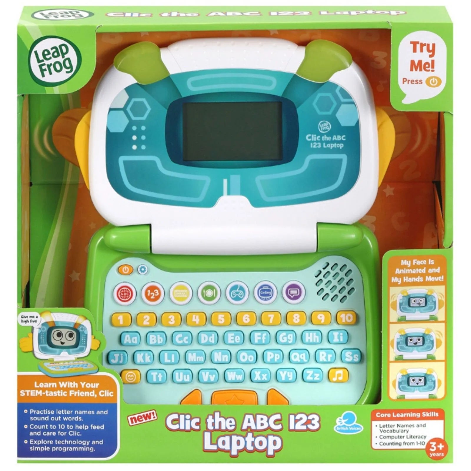 LeapFrog Clic the ABC 123 Laptop - ebebek - Black Friday