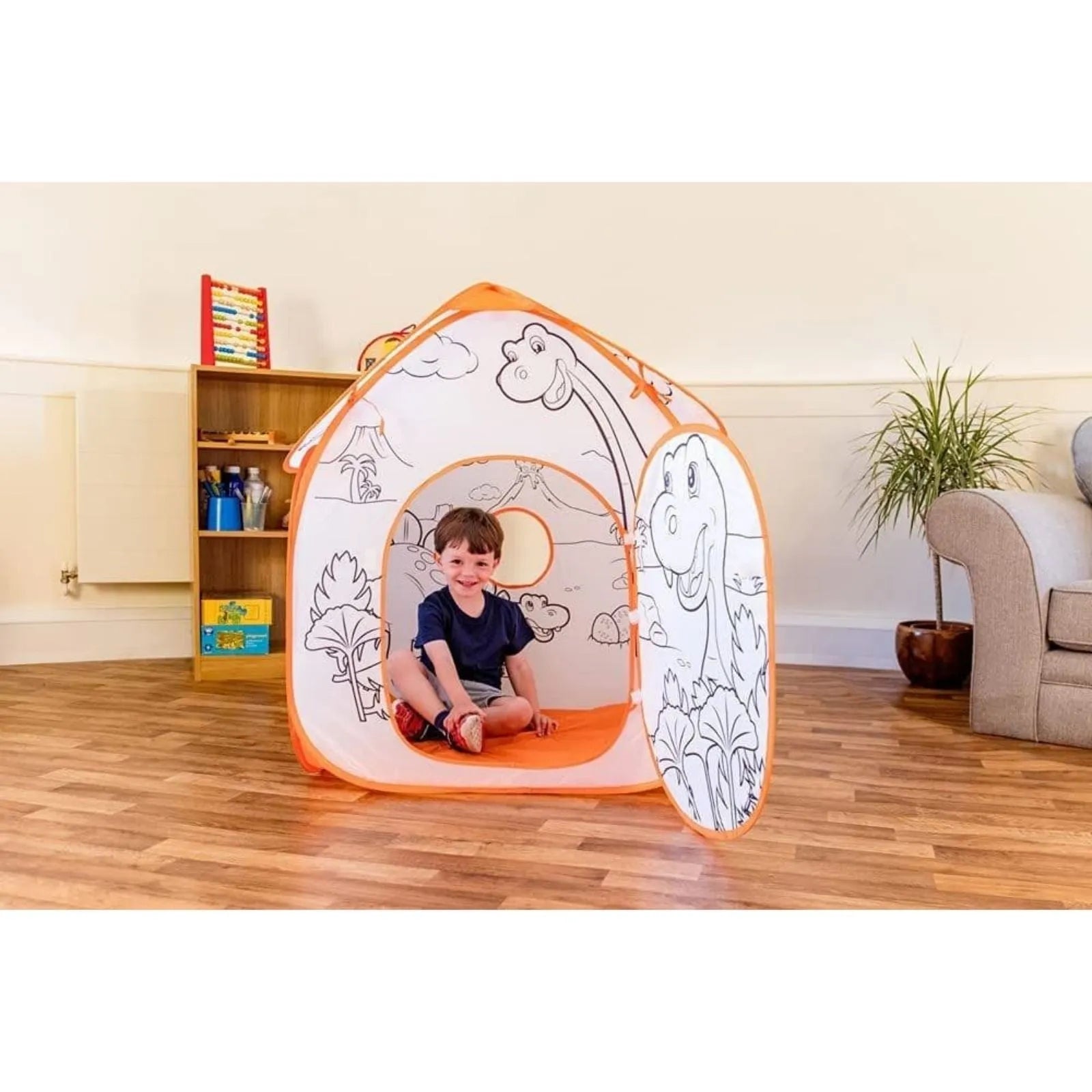One For Fun Colour Your Own Play Tent - Dinosaur - ebebek - Black Friday
