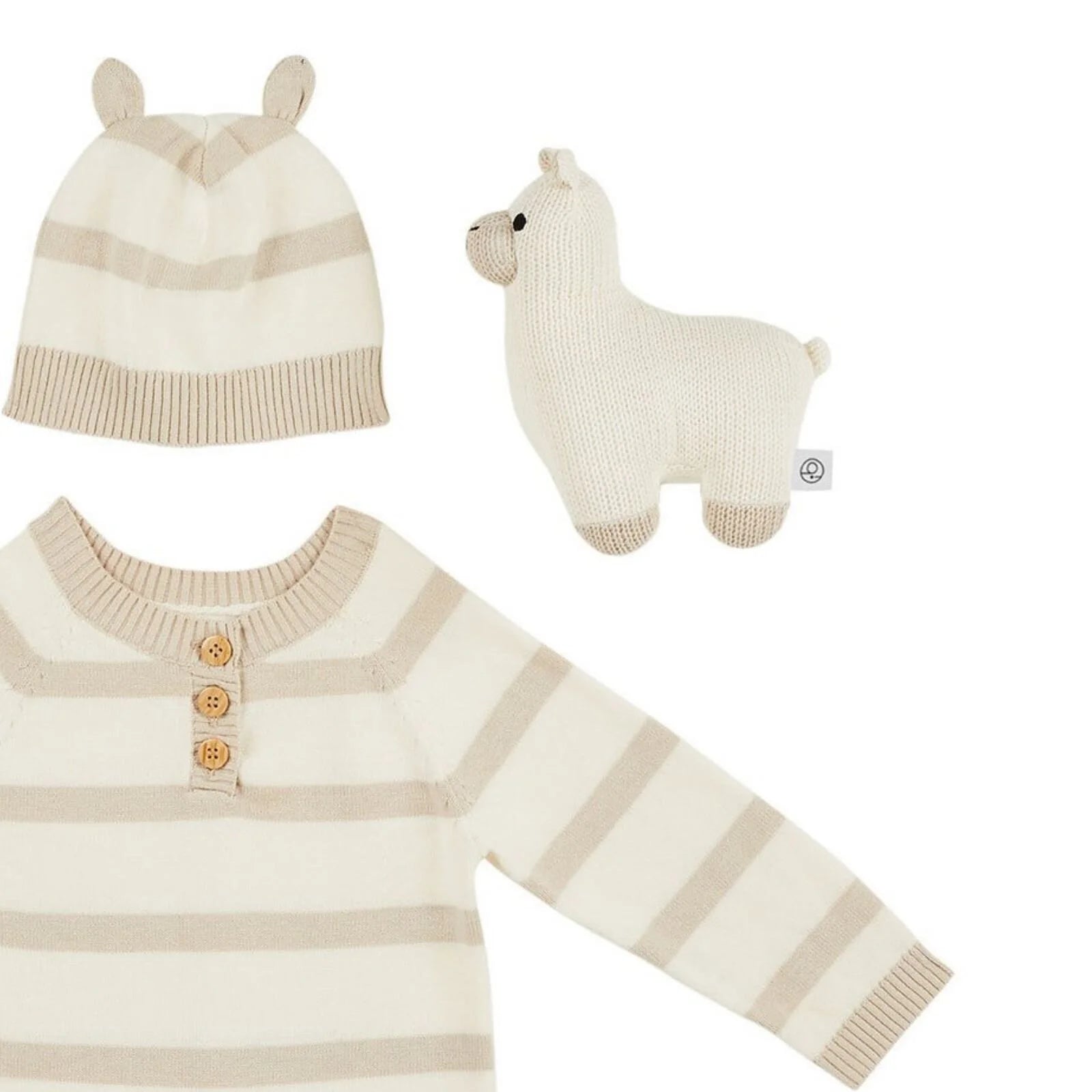 Ickle Bubba Knitted Romper Gift Set 3 pcs - ebebek - Black Friday