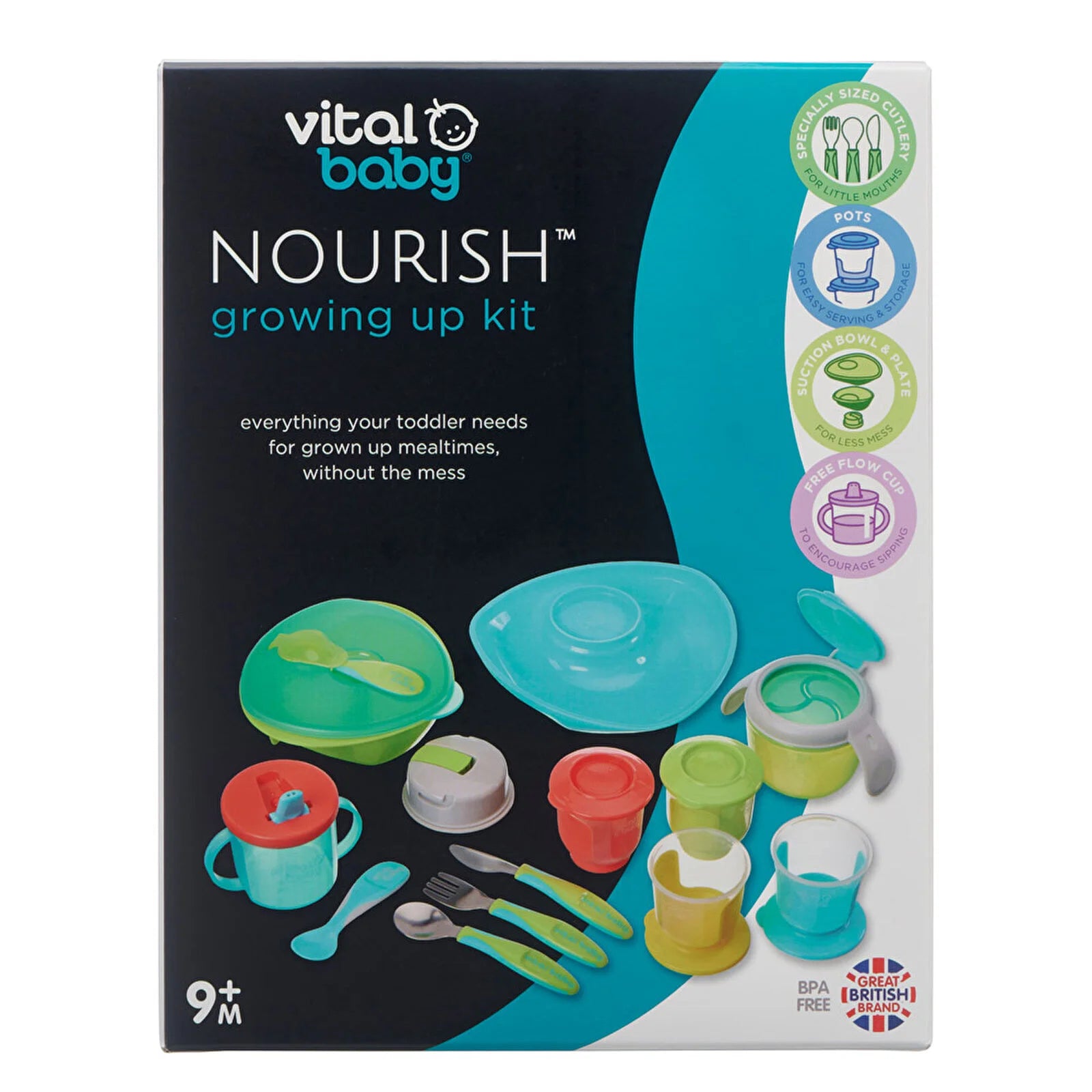 Vital Baby Nourish Growing Up Kit 9+ months - Pop - ebebek - Black Friday
