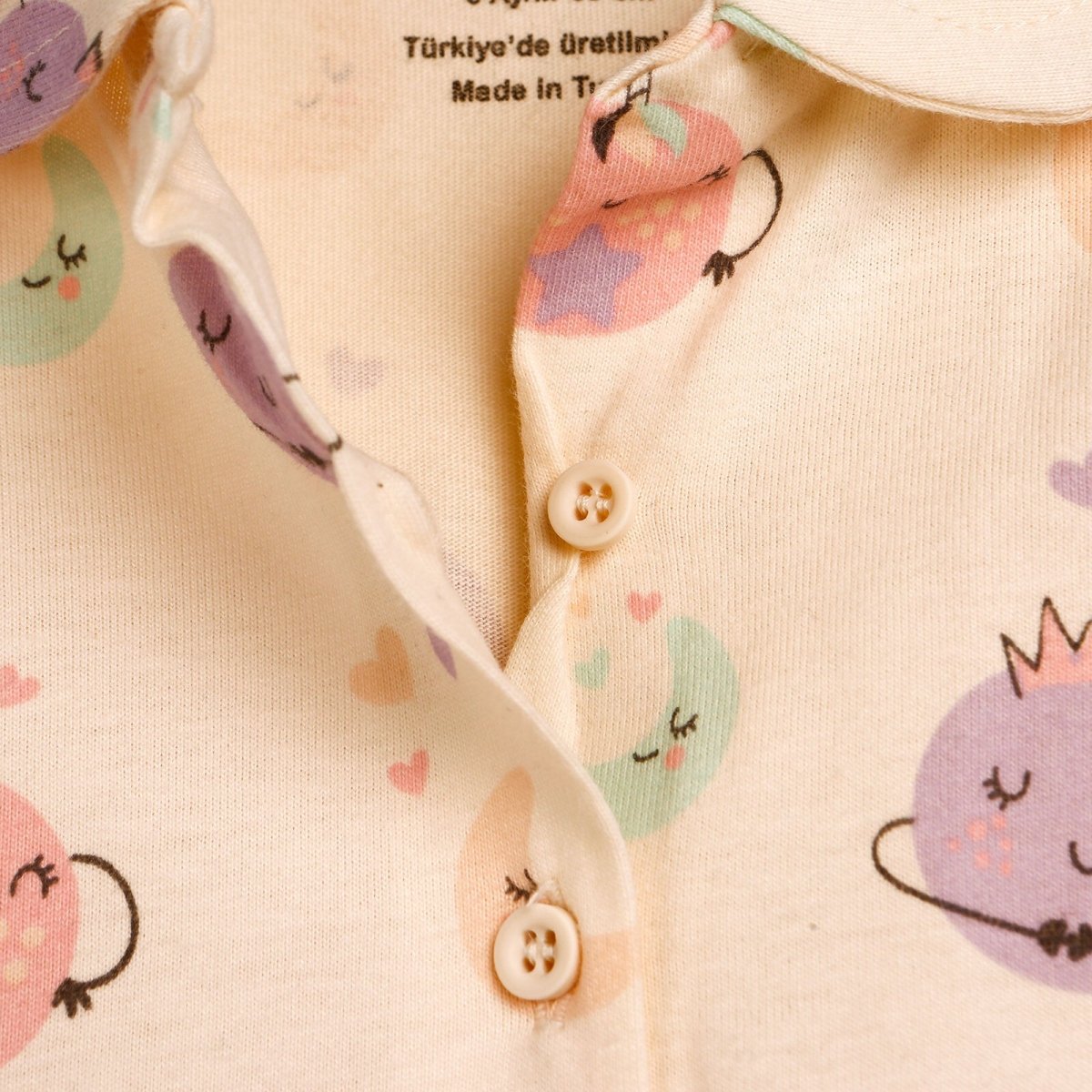 HelloBaby Basic Baby Girl Pyjamas Set - Ecru - ebebek - Black Friday