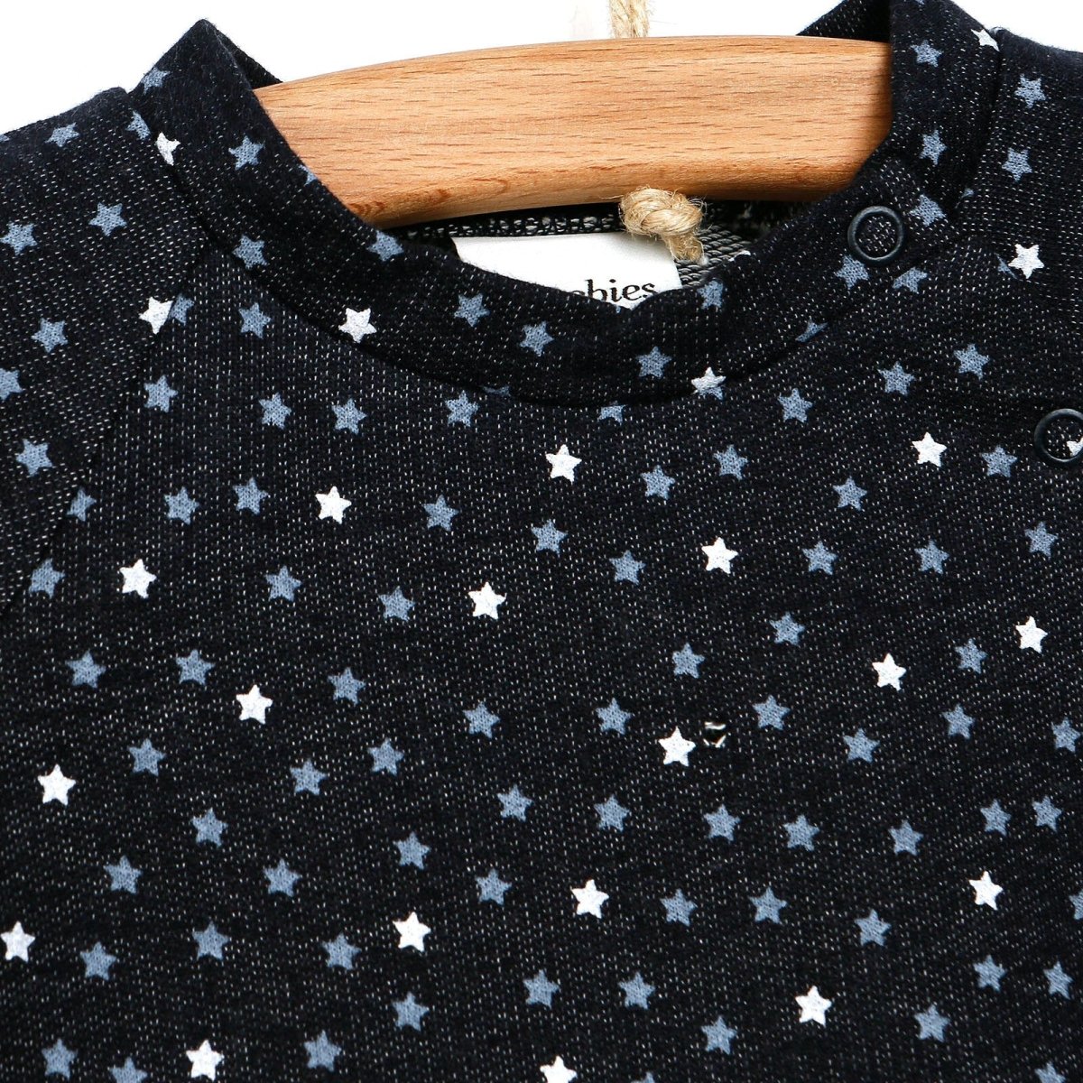 Antebies Newborn Sky Organic Sweatshirt - Navy Blue - ebebek - Black Friday