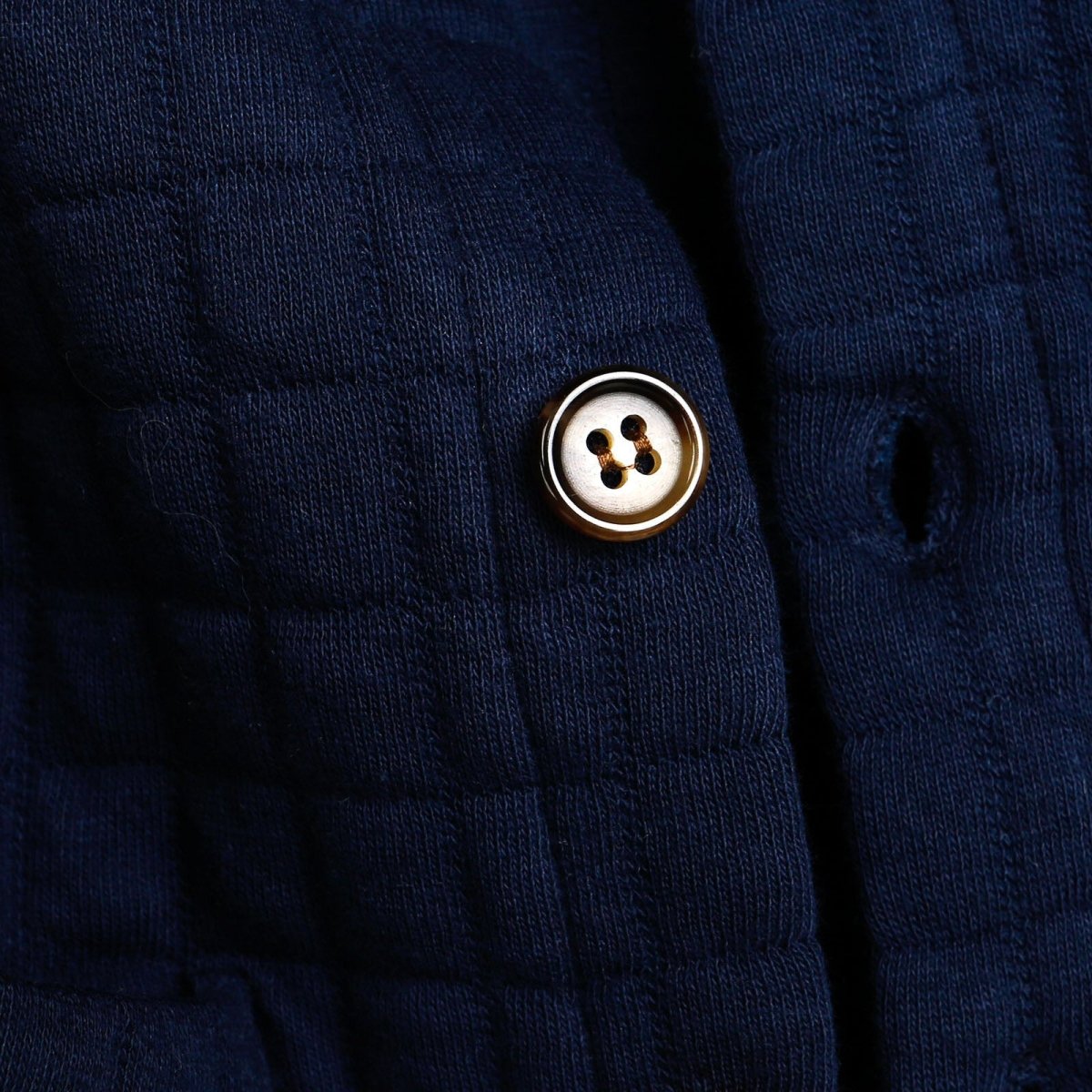 Tuffy Quilted Cardigan - Navy Blue - ebebek - Black Friday