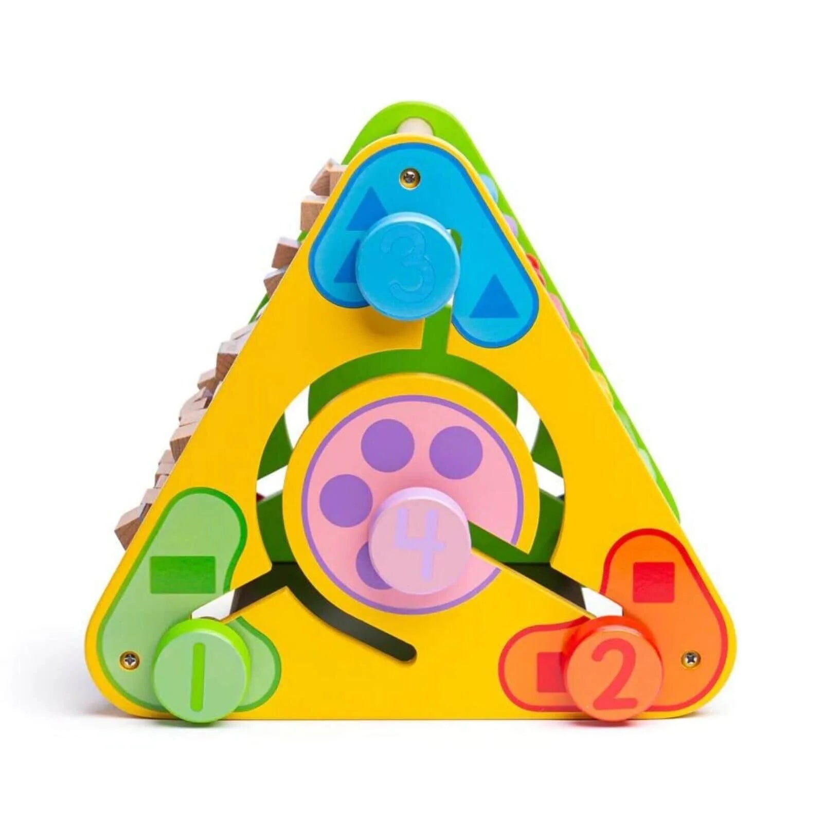 Bigjigs Toys Triangular Activity Centre - ebebek - Black Friday
