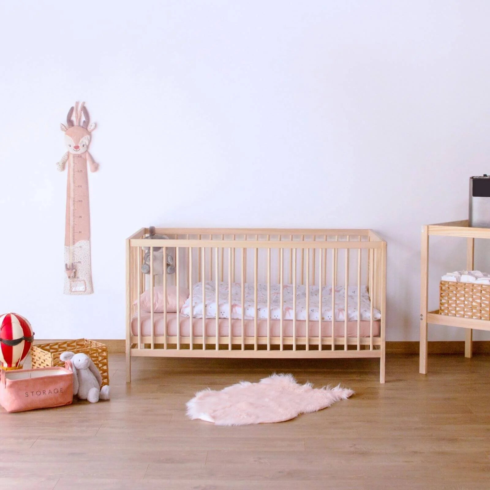 Kukka Natural Wood 2 - Level Cot 70x140 - ebebek - Black Friday