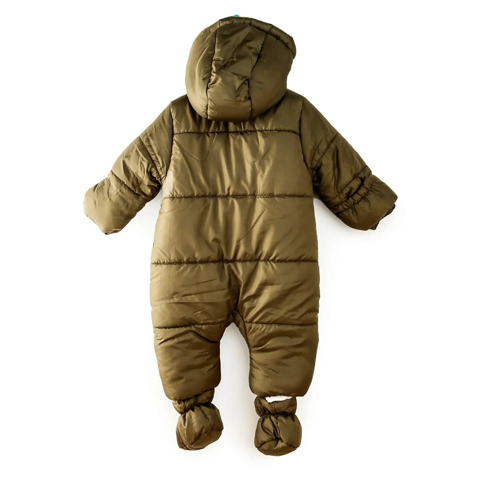 Midimod Baby Boy Snowsuit with Double Zip - Khaki - ebebek - Black Friday