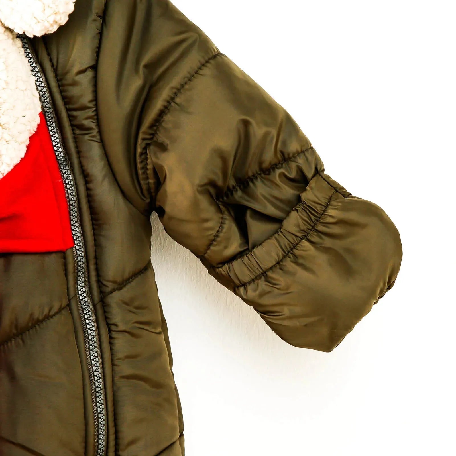 Midimod Baby Boy Snowsuit with Double Zip - Khaki - ebebek - Black Friday