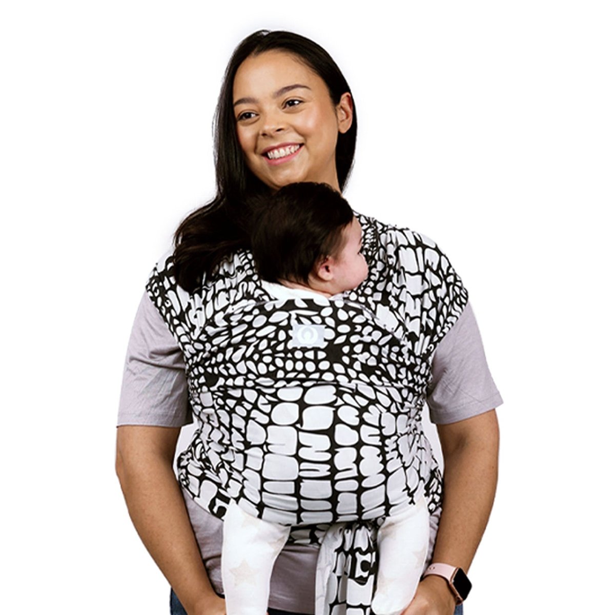 Gaia Carry Stretchy Baby Wrap Pure Tencel - Crocodile - ebebek - Black Friday