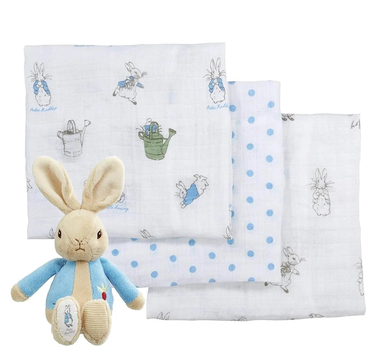 Peter Rabbit Soft Toy and Muslin - ebebek - Black Friday