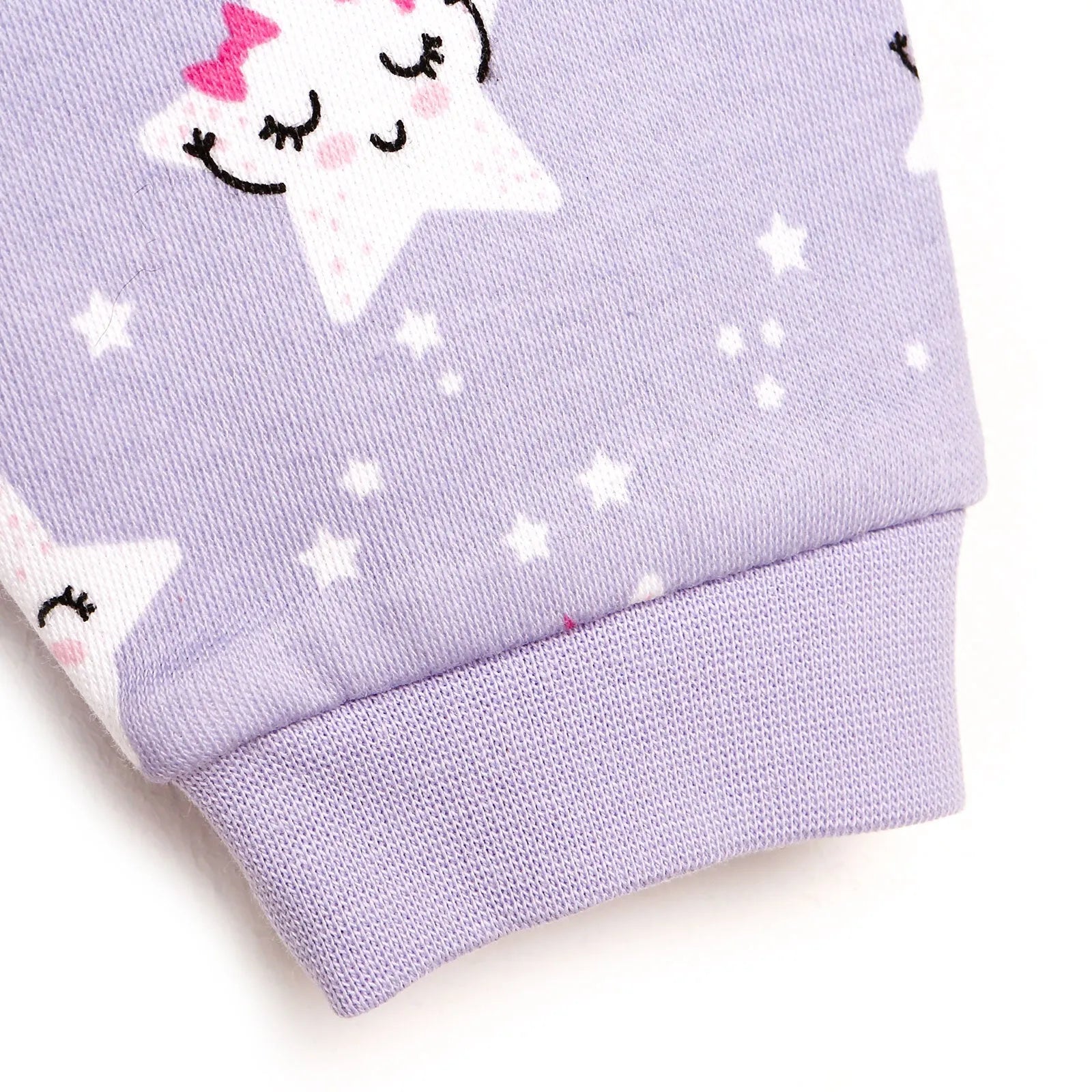 HelloBaby Basic Baby Girl Pyjamas Set - Lilac - HelloBaby - ebebek