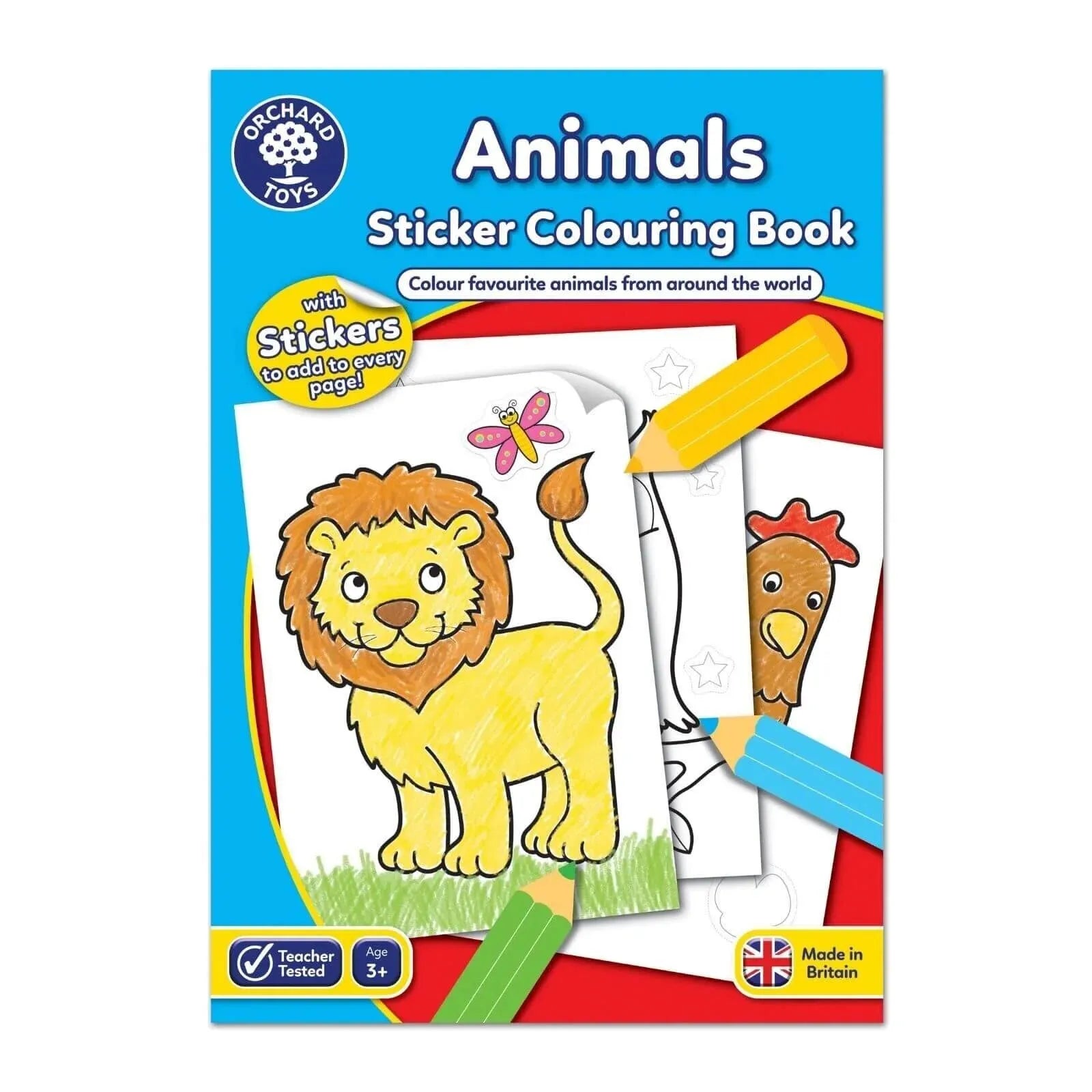 Orchard Toys Animals Colouring Book - ebebek - Black Friday