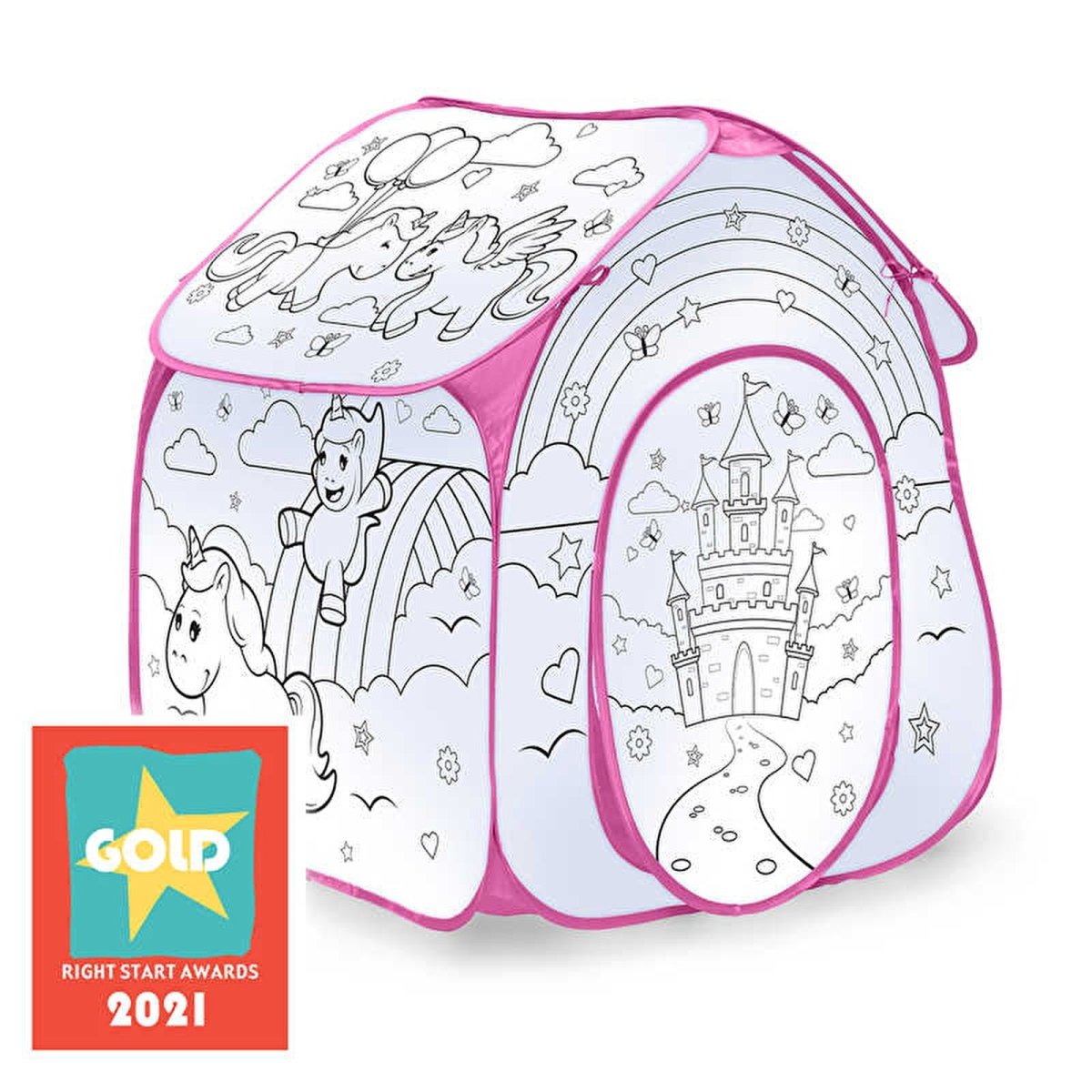 One For Fun Colour Your Own Play Tent - Unicorn - ebebek - Black Friday