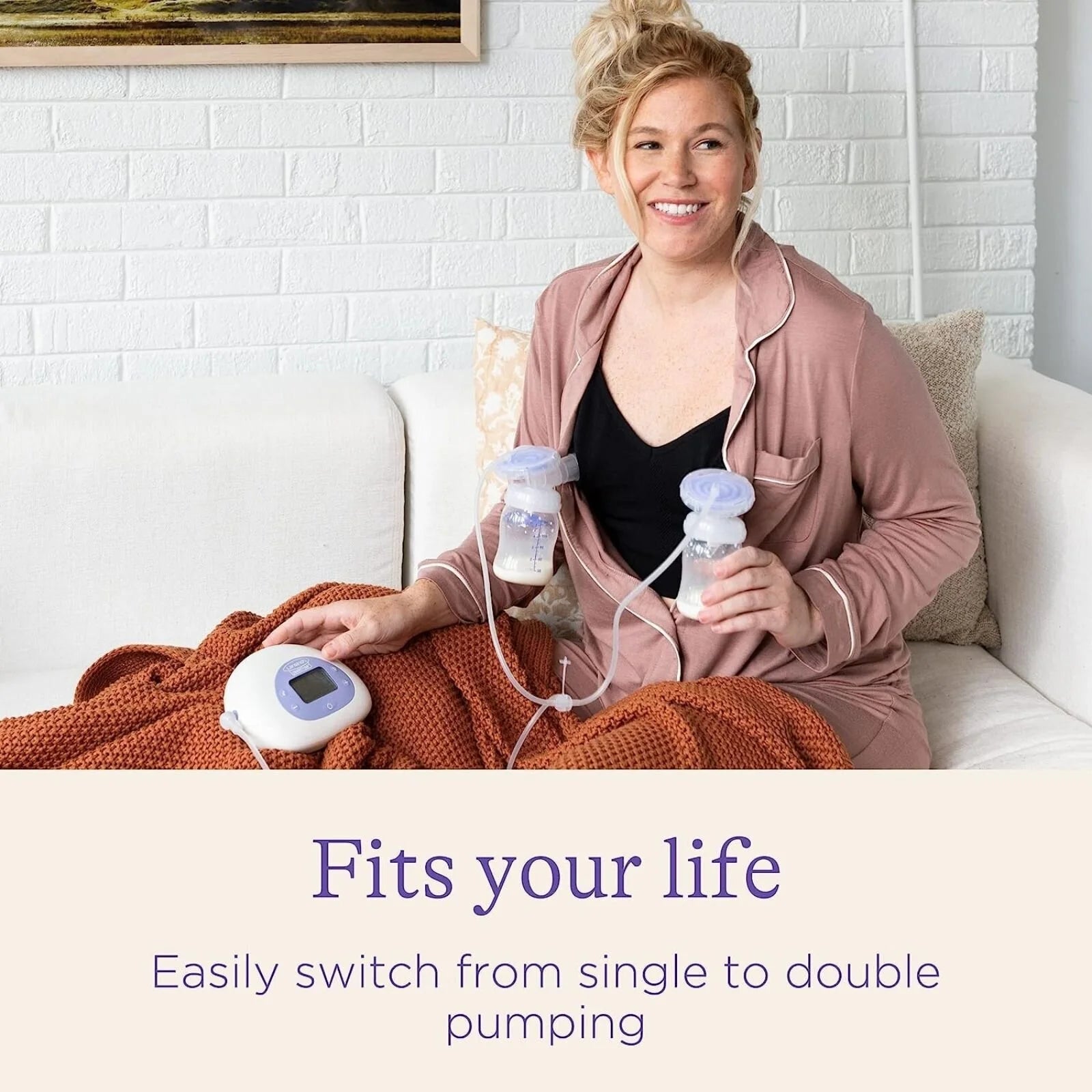 Lansinoh Double Electric Breast Pump 2 - in - 1 - ebebek - Black Friday