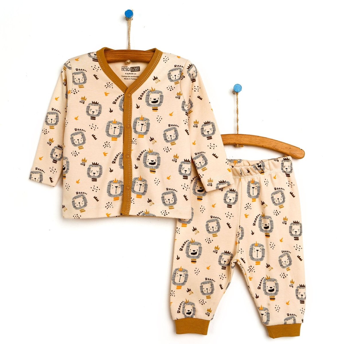 HelloBaby Basic Baby Boy Pyjamas Set - ebebek - Black Friday