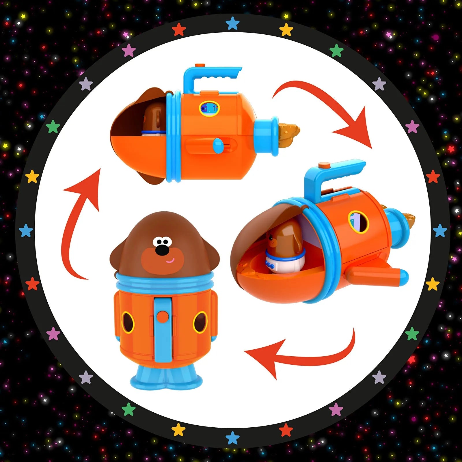 Hey Duggee Transforming Duggee Space Rocket - ebebek - Black Friday