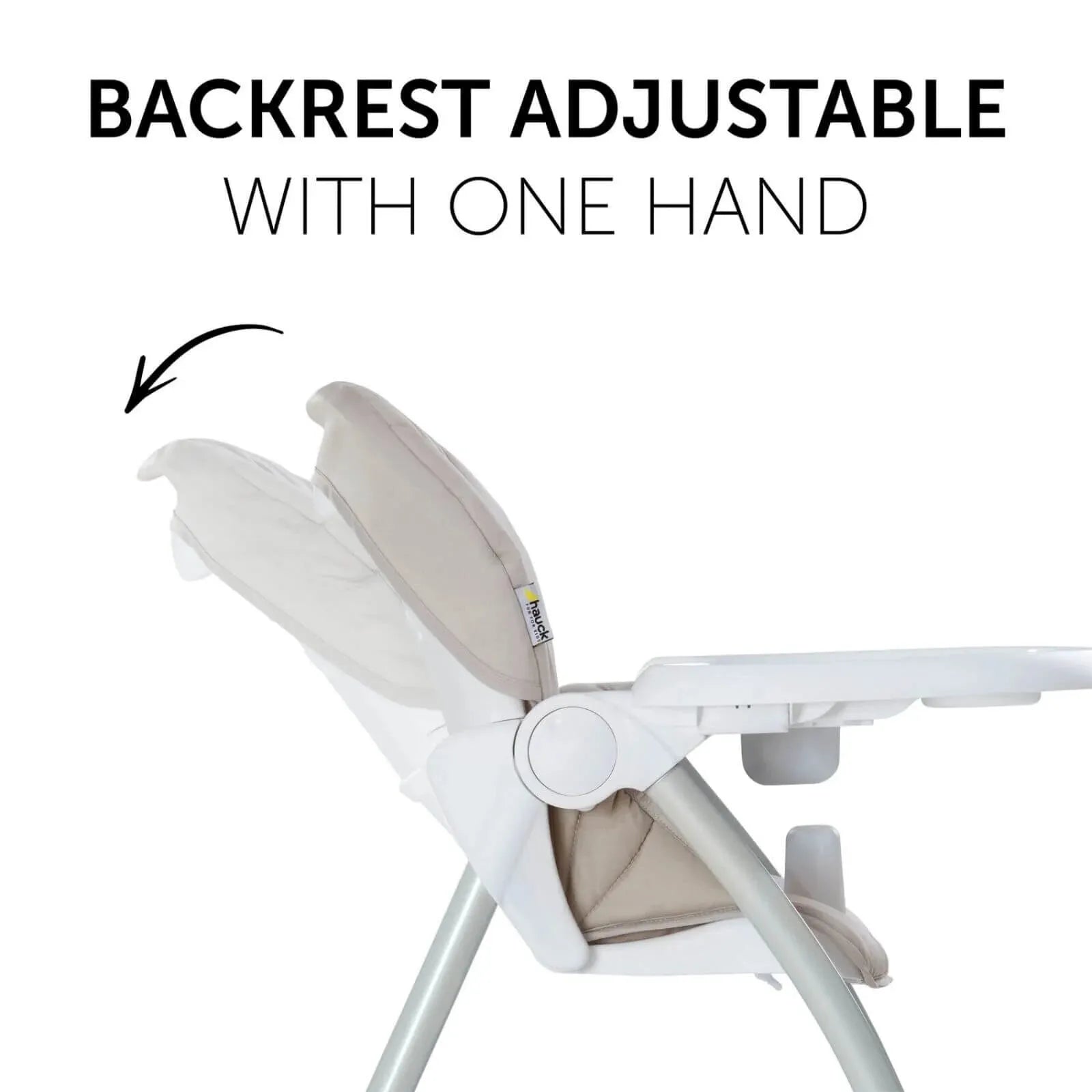 Hauck Sit N Fold Highchair - Beige - ebebek - Black Friday