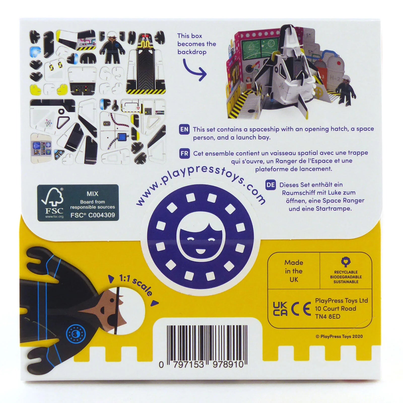 Playpress Toys Space Ranger Playset - ebebek - Black Friday