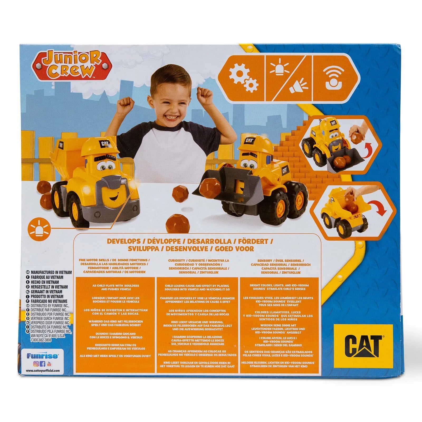 CAT Junior Crew Construction Buddies Dump Truck - ebebek - Black Friday