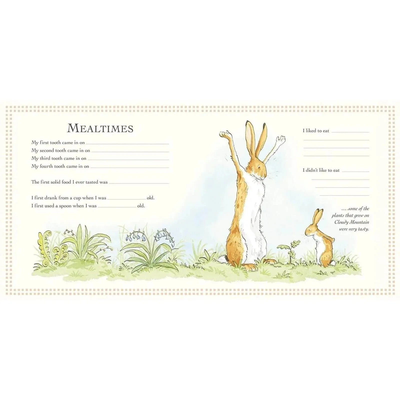 Guess How Much I Love You Record Book - ebebek - Black Friday