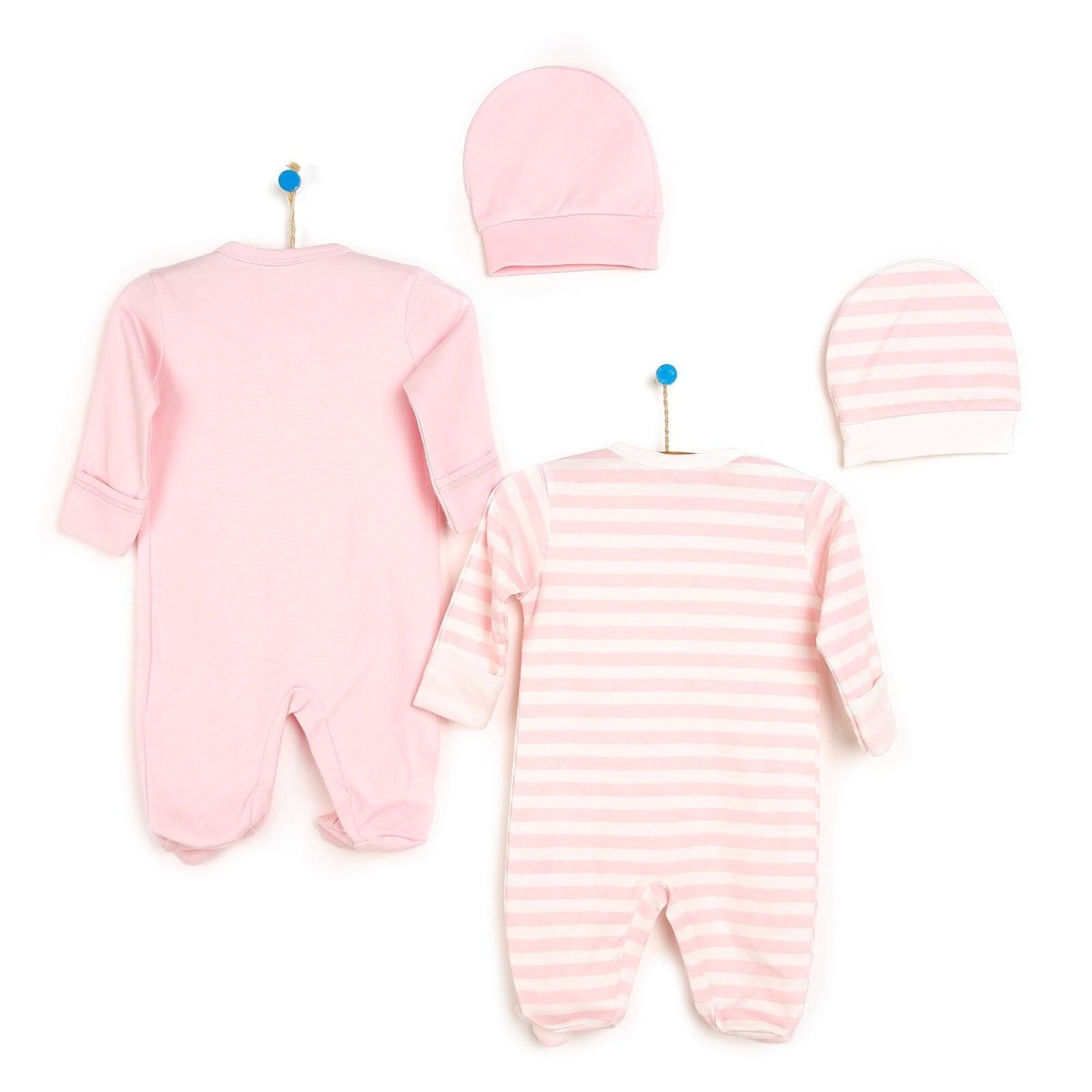 HelloBaby Newborn Baby Girl Striped 2 - Pairs - ebebek - Black Friday