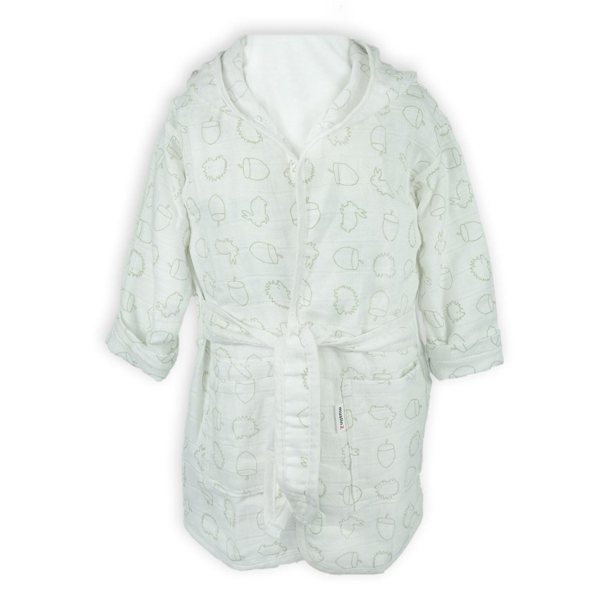 MuslinZ Muslin Bathrobe - Woodland - ebebek - Black Friday