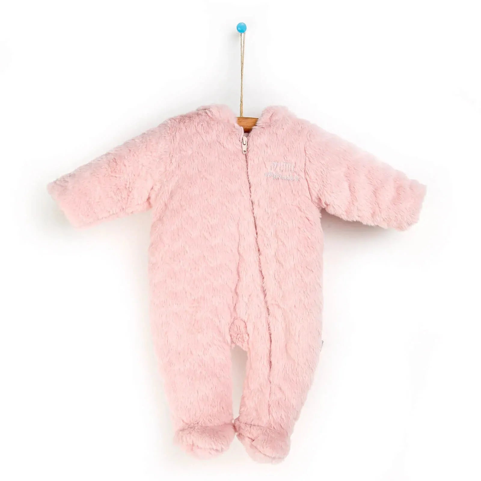 Bebetto Welsoft Footed Jumpsuit - Light Pink - ebebek - Black Friday