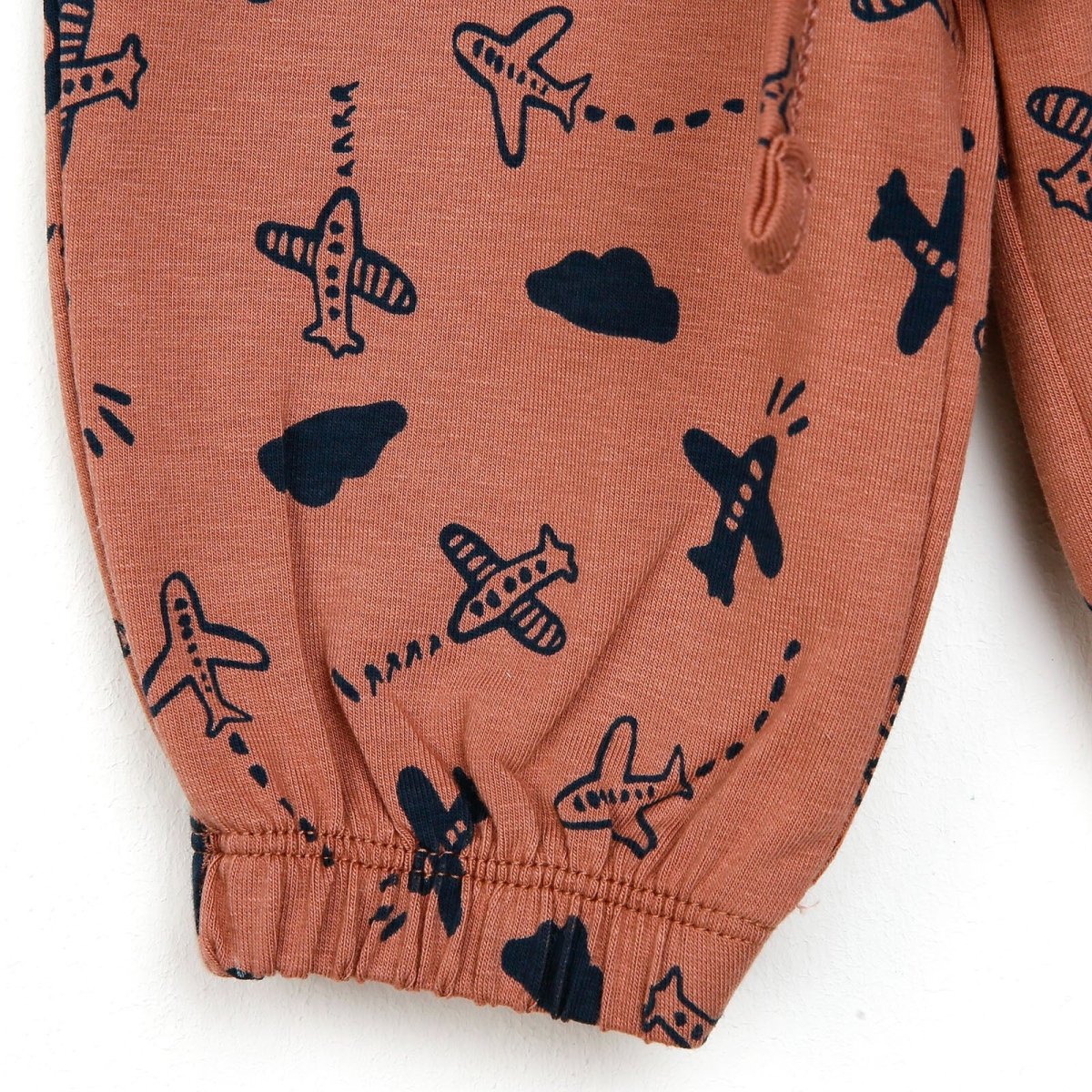 Antebies Newborn Plane Organic Footless - Light Rose - ebebek - Black Friday