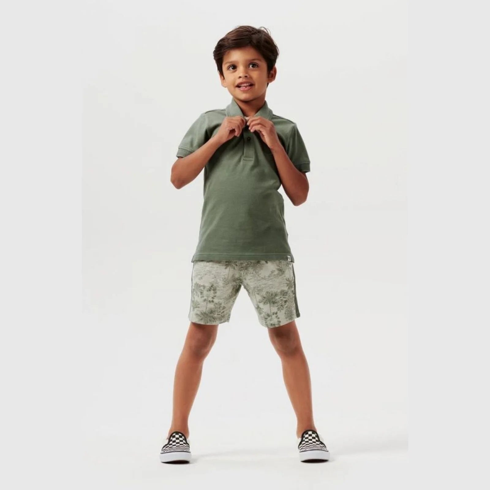 Noppies Poloshirt Rusk - Agave Green - ebebek - Black Friday