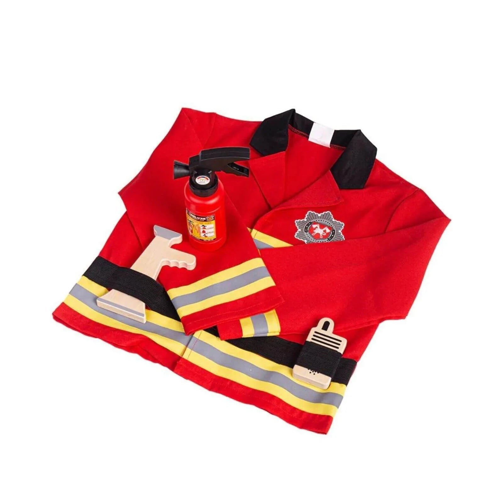 Bigjigs Toys Firefighter Dress Up - ebebek - Black Friday